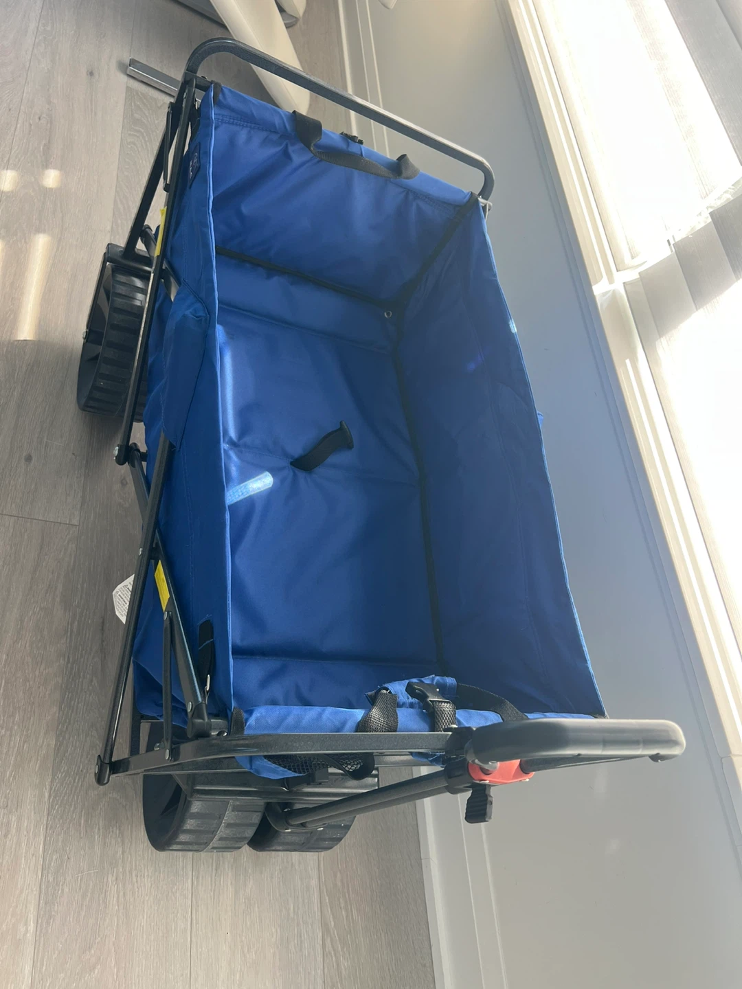MAC Sports Collapsible Outdoor Utility Wagon - Blue - photo 3