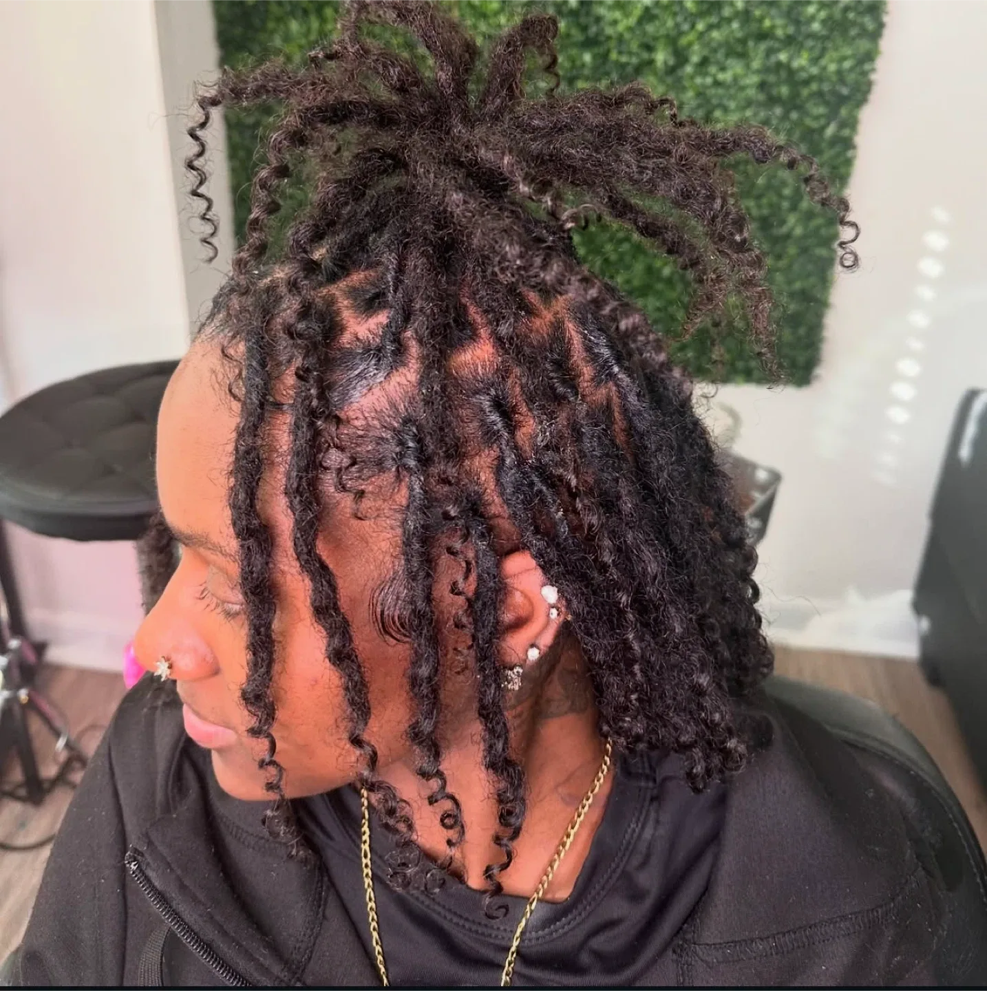 Afro kinky dreadlock extensionn image indicator(2)