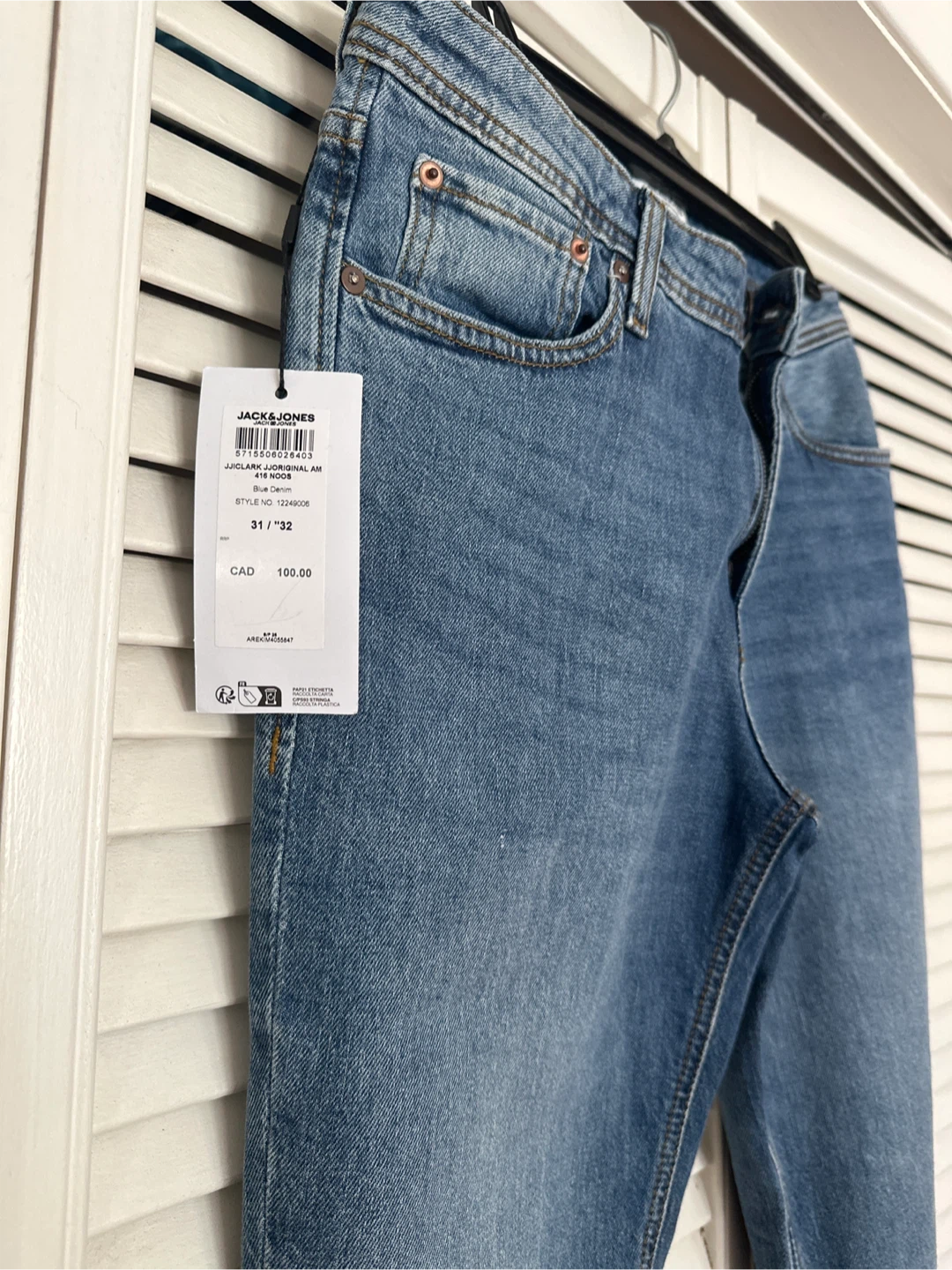 Jack & Jones Regular/Clark Jeans, Size 31/32 - photo 2