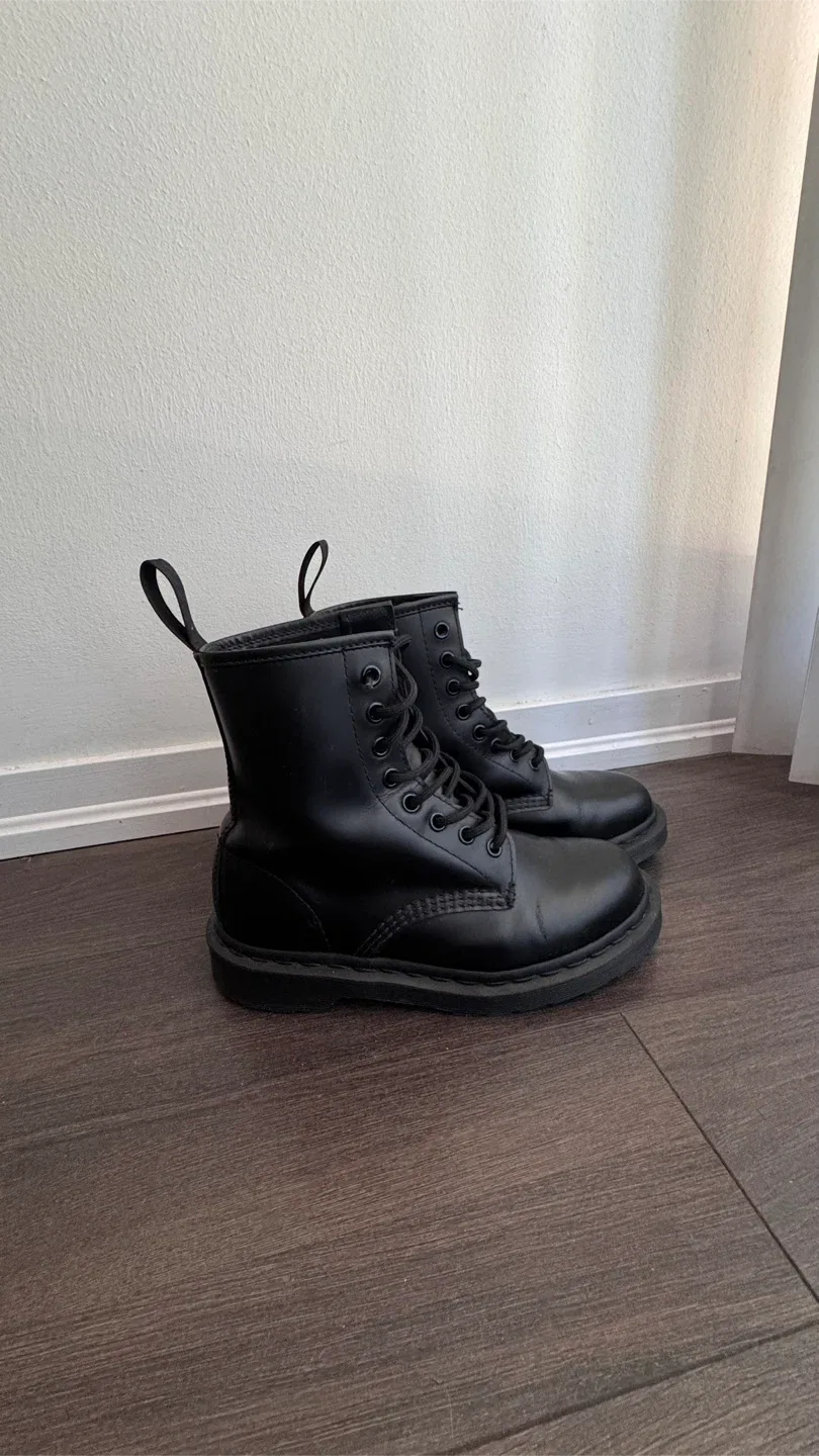Dr. Martens 1460 Mono Black Boots thumbnail