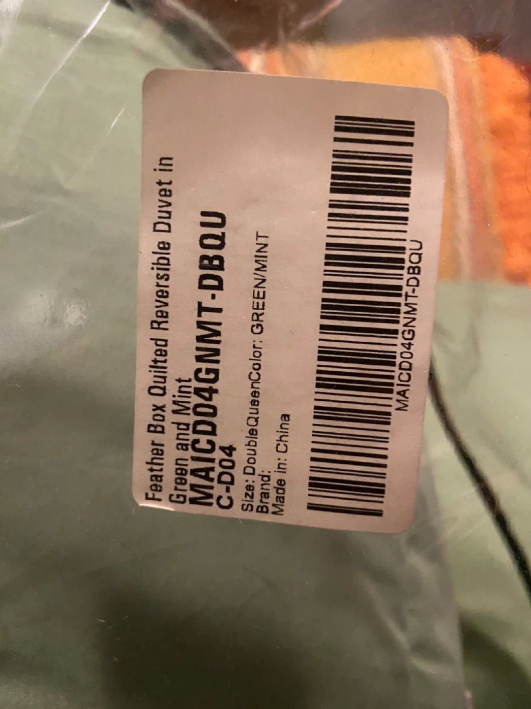 Feather Box Quilted Reversible Duvet Double/Queen - photo 2