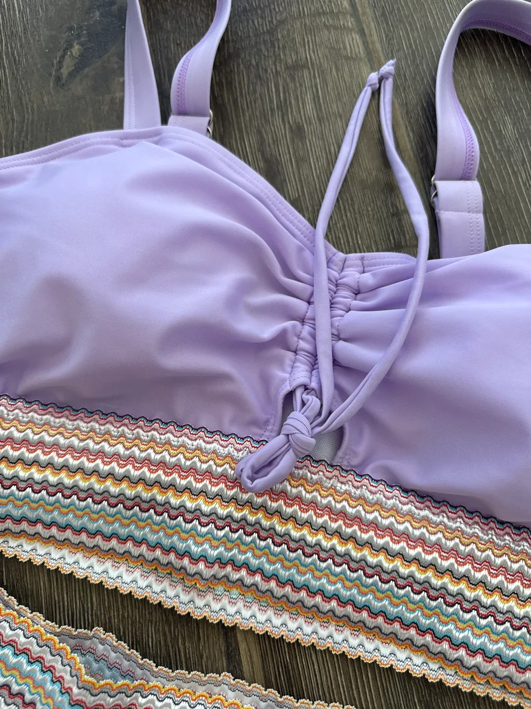 VIAURBE Purple Bikini Set image indicator(4)