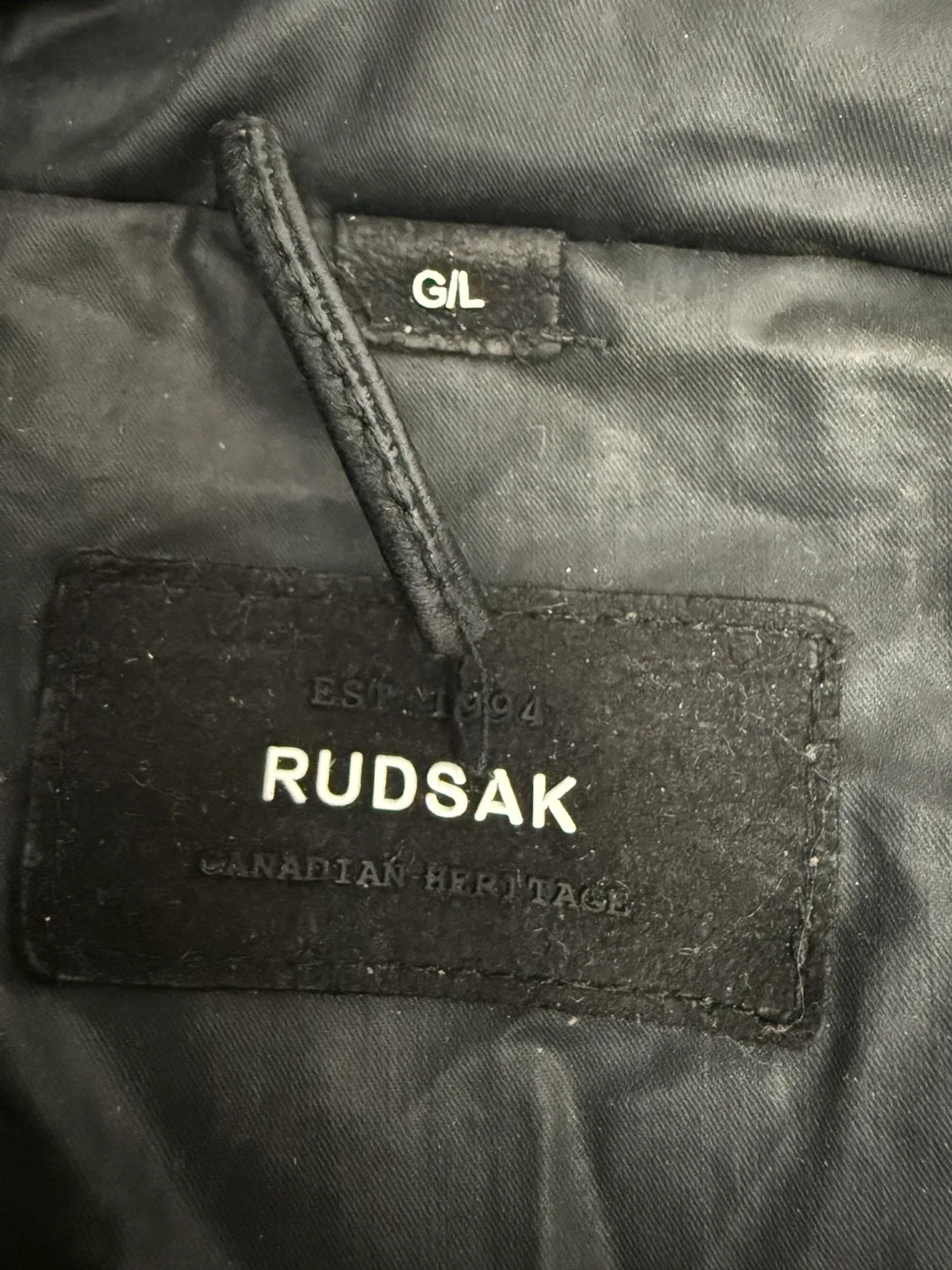 Rudsak Black Down Parka - Size Large image indicator(2)