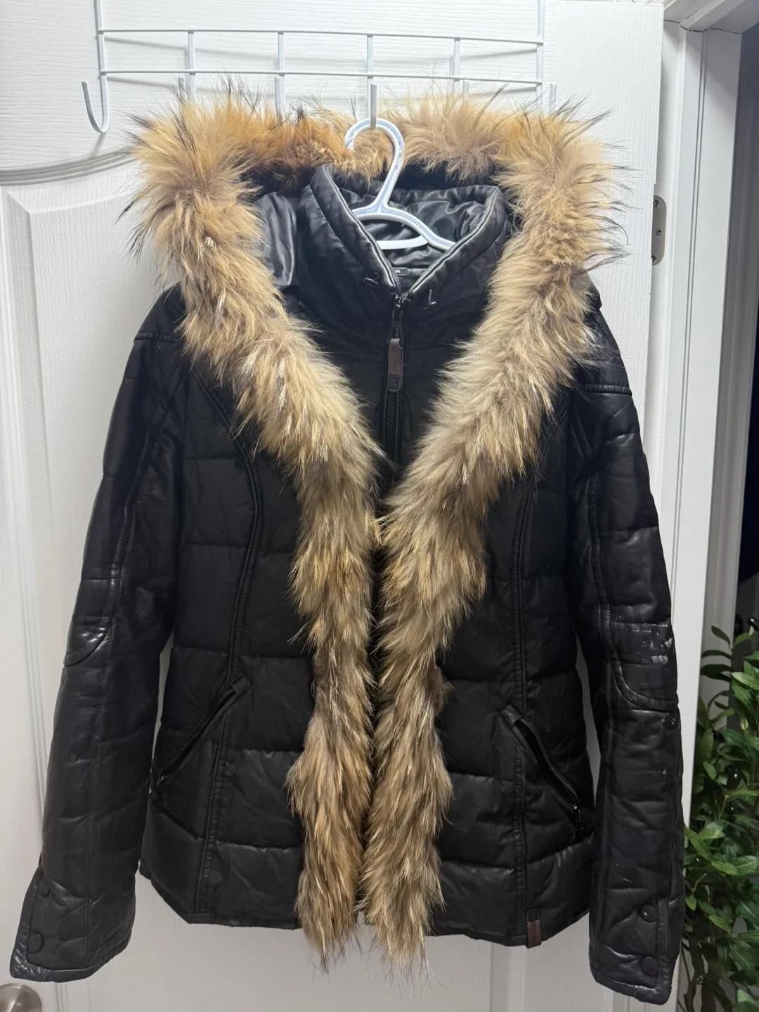 Rudsak Black Down Parka - Size Large image indicator(5)