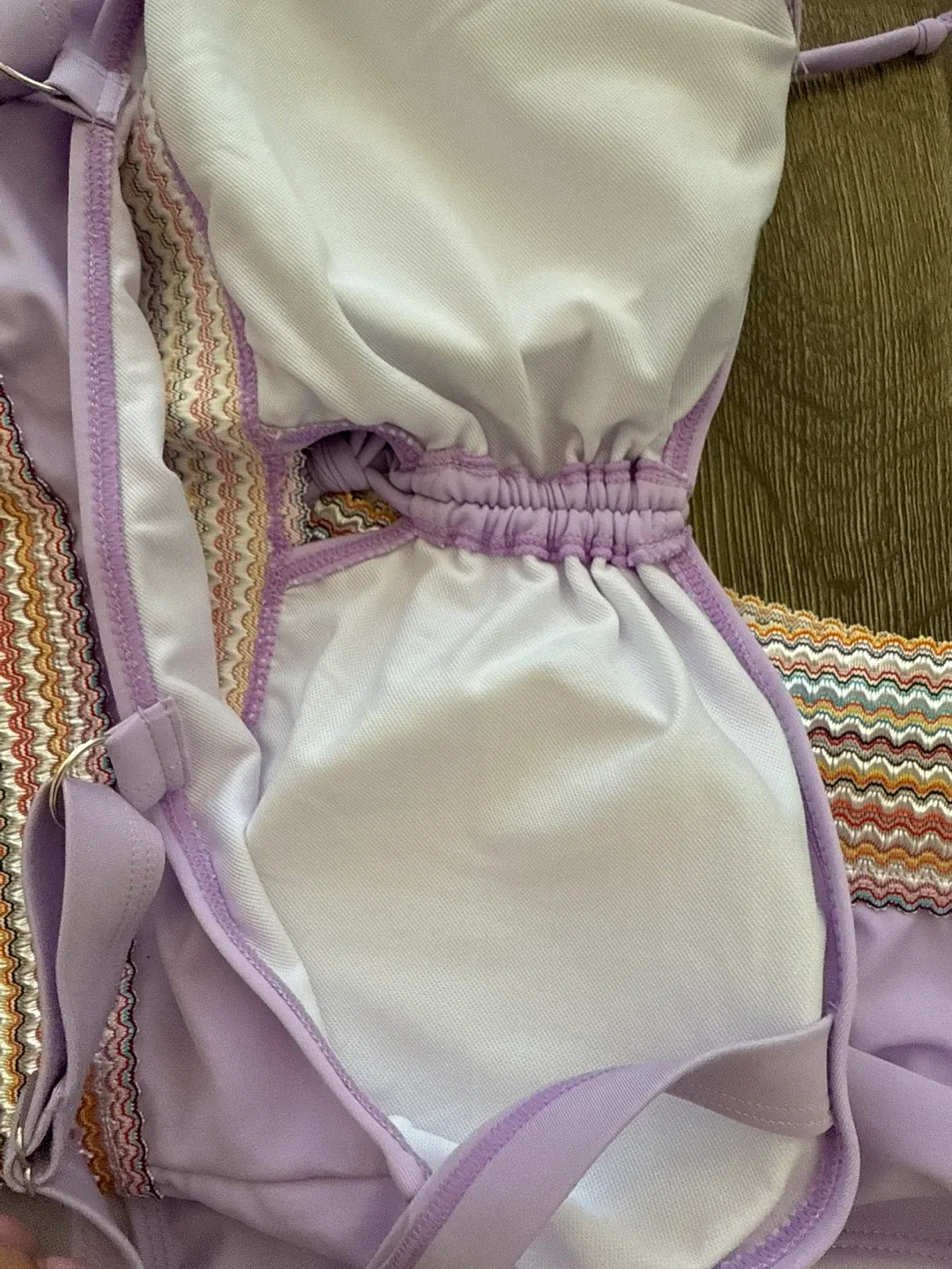 VIAURBE Purple Bikini Set image indicator(5)