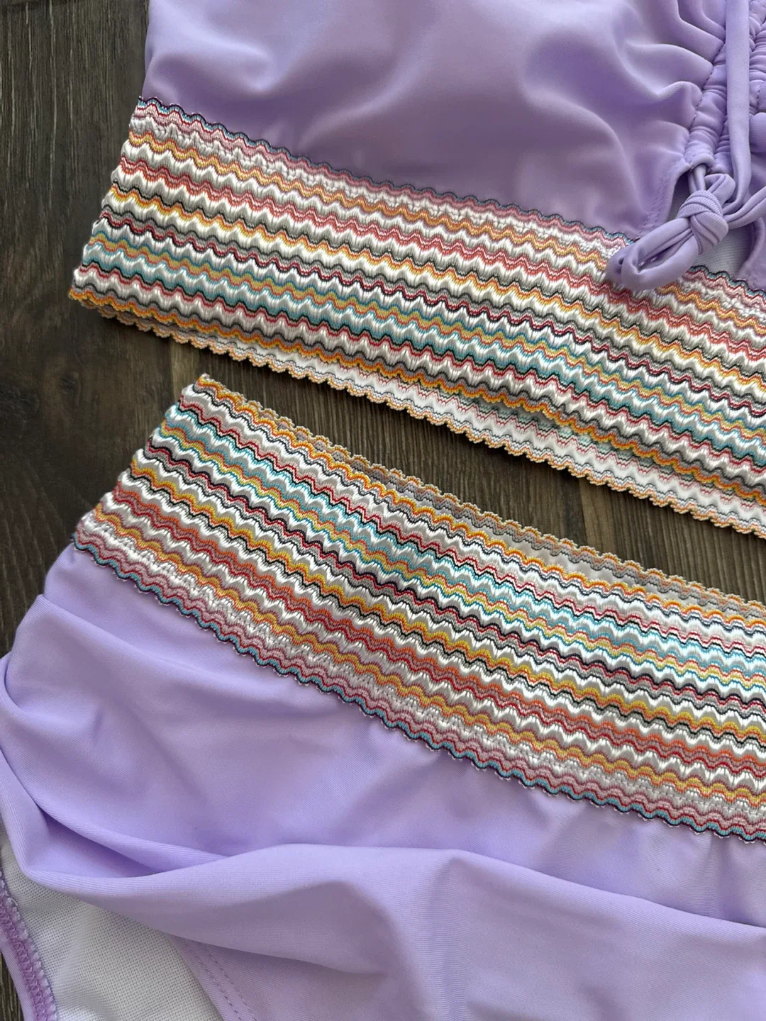 VIAURBE Purple Bikini Set image indicator(3)