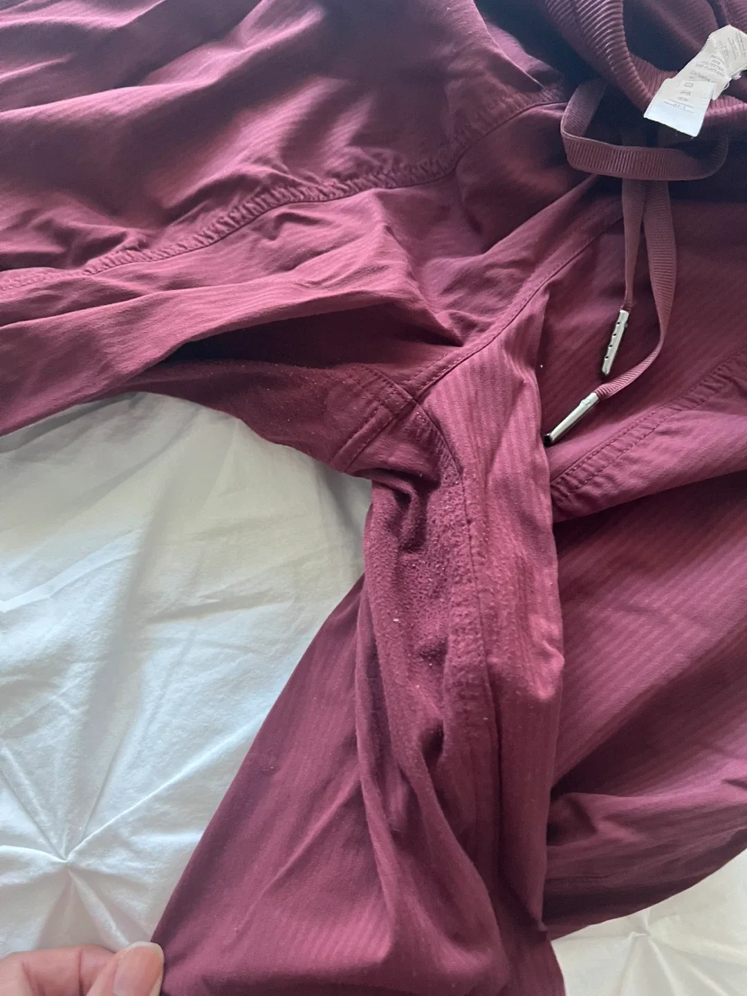 Lululemon Burgundy Dance Studio Jogger - Size 4 image indicator(3)