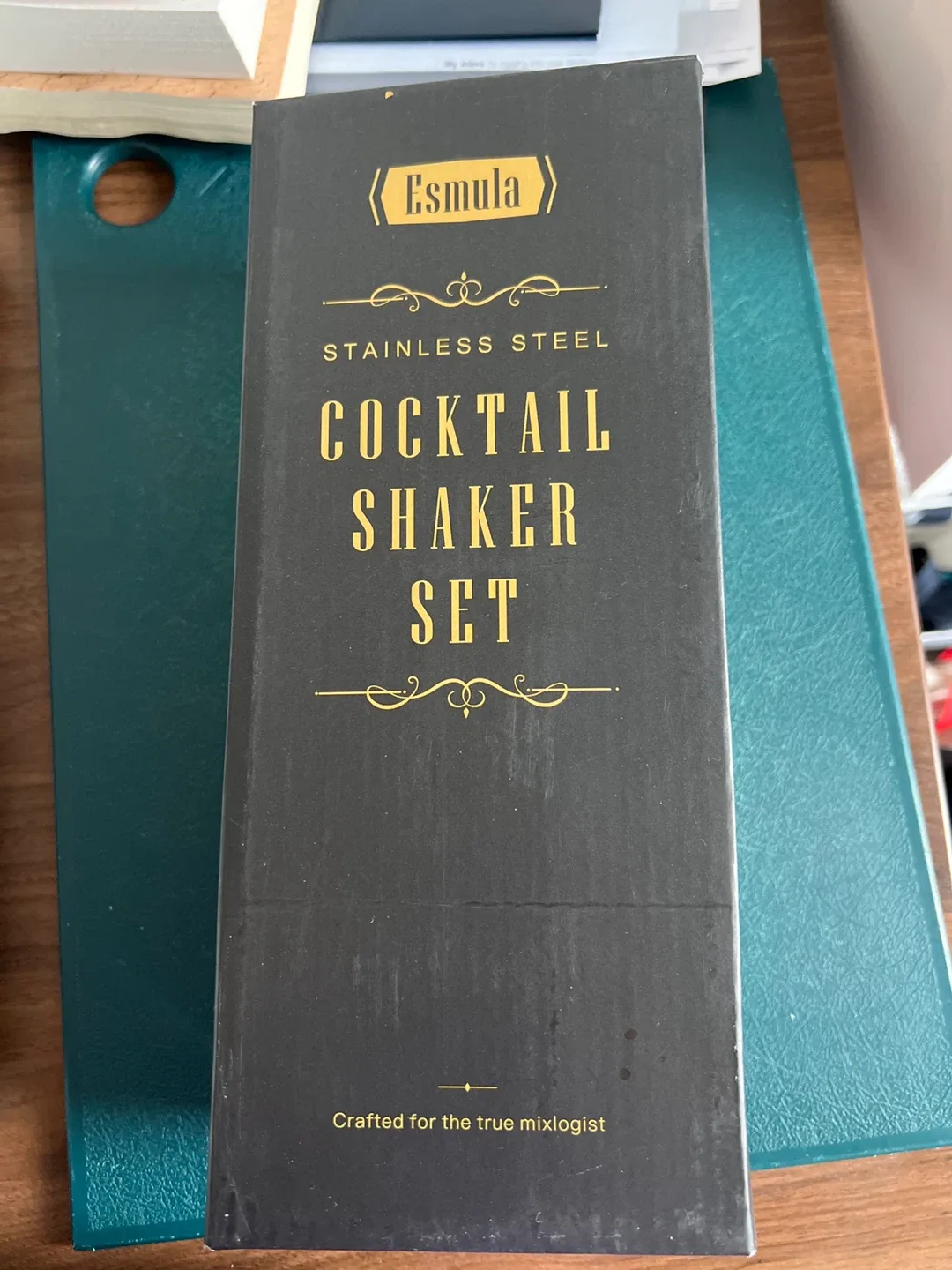 Esmula Stainless Steel Cocktail Shaker Set image indicator(2)