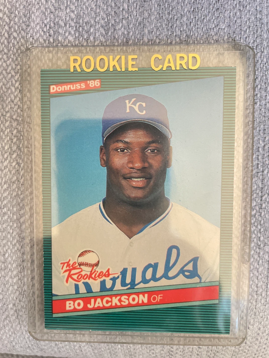 Bo Jackson Rookie Card - Donruss '86