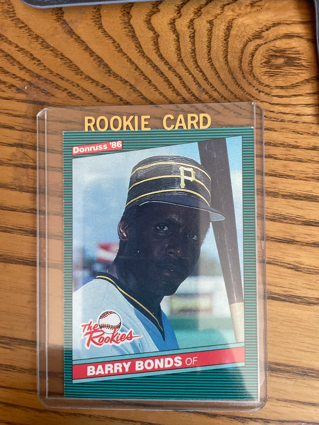 Barry Bonds Rookie Card - Donruss '86
