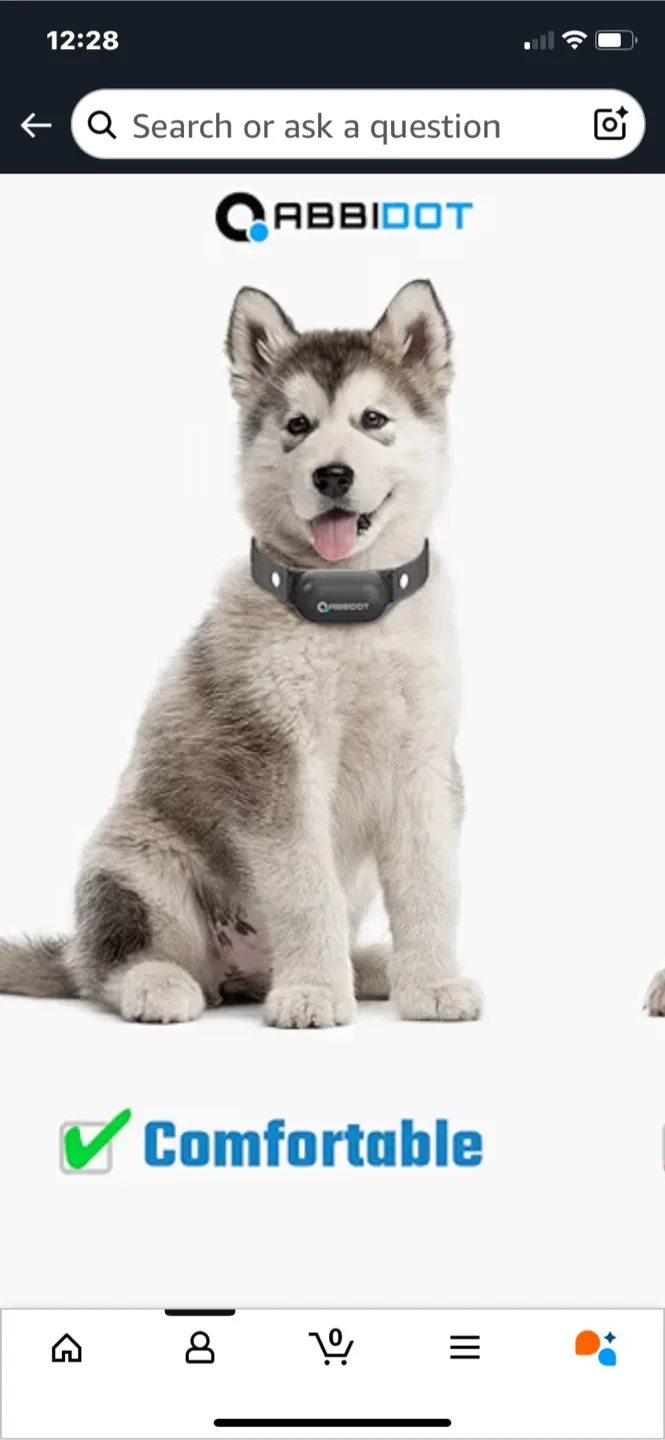 ABBIDOT  DOG TRAINING COLLAR image indicator(6)