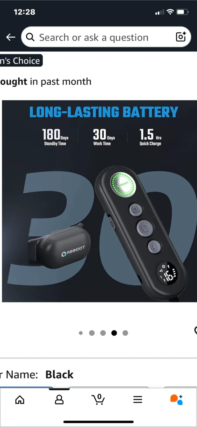 ABBIDOT  DOG TRAINING COLLAR image indicator(5)