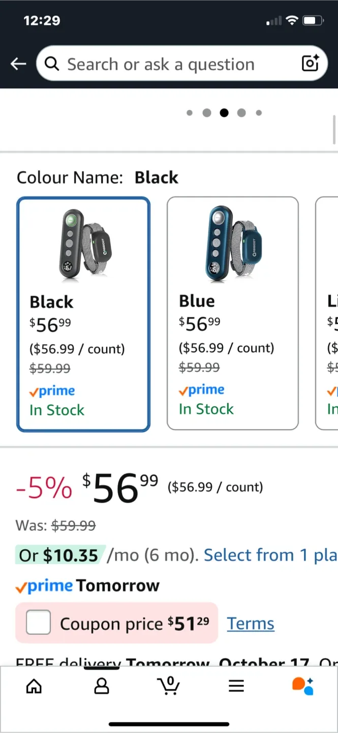 ABBIDOT  DOG TRAINING COLLAR image indicator(3)