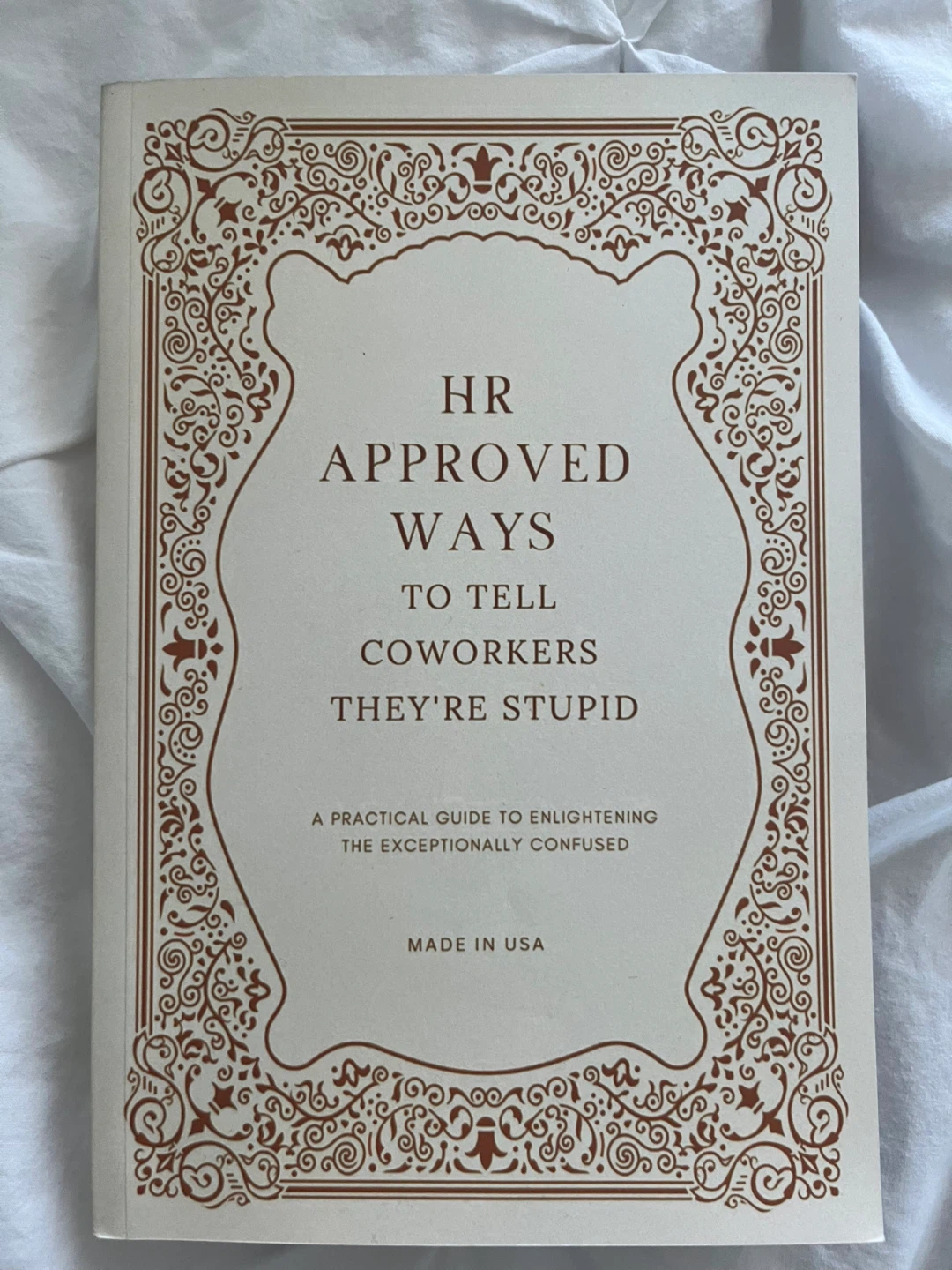 Workbook gag gift
