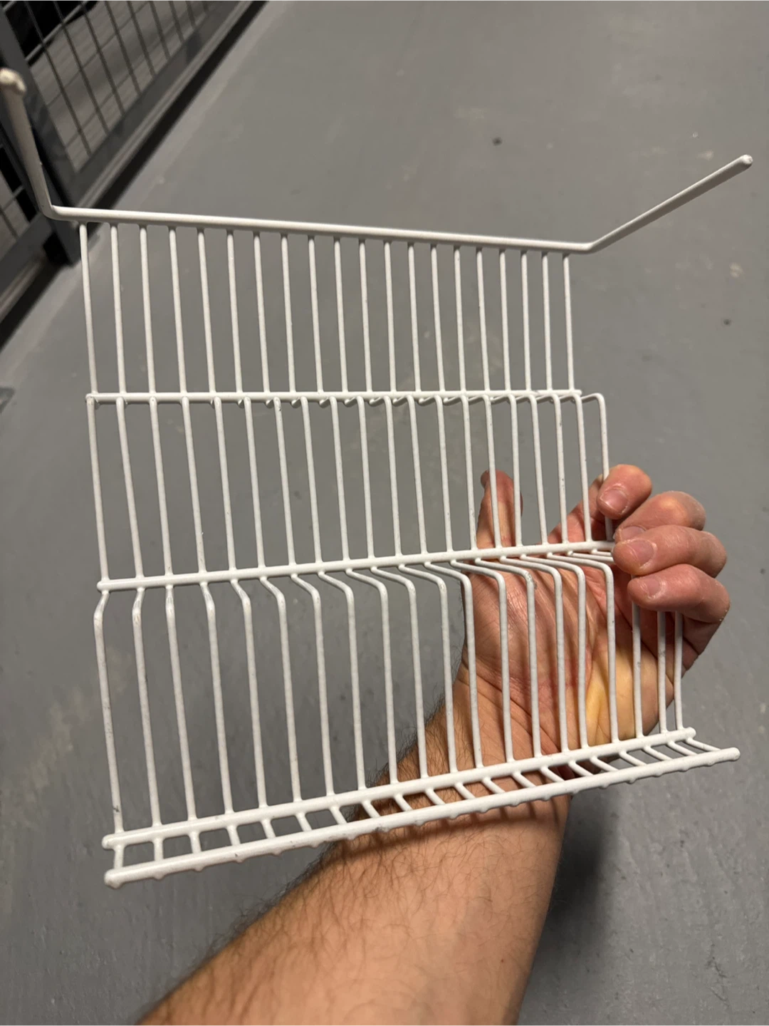 White Wire Shelf - photo 2
