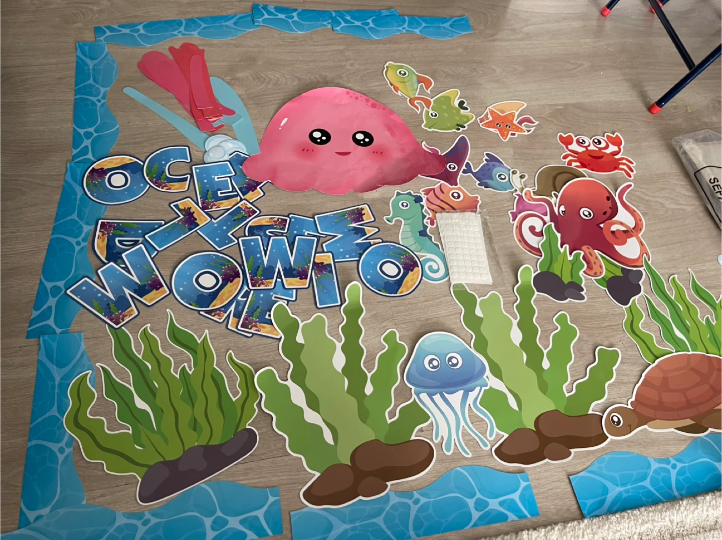 Ocean Wow Bulletin Board Cutouts