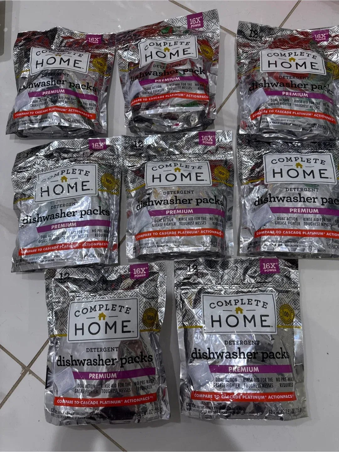 Complete Home Dishwasher Packs - 12 Count thumbnail