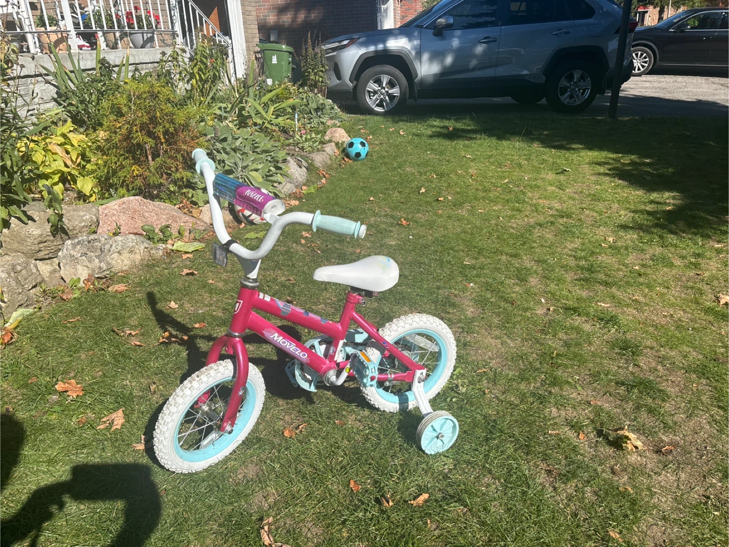 Movelo Kids Bike - Pink & Blue