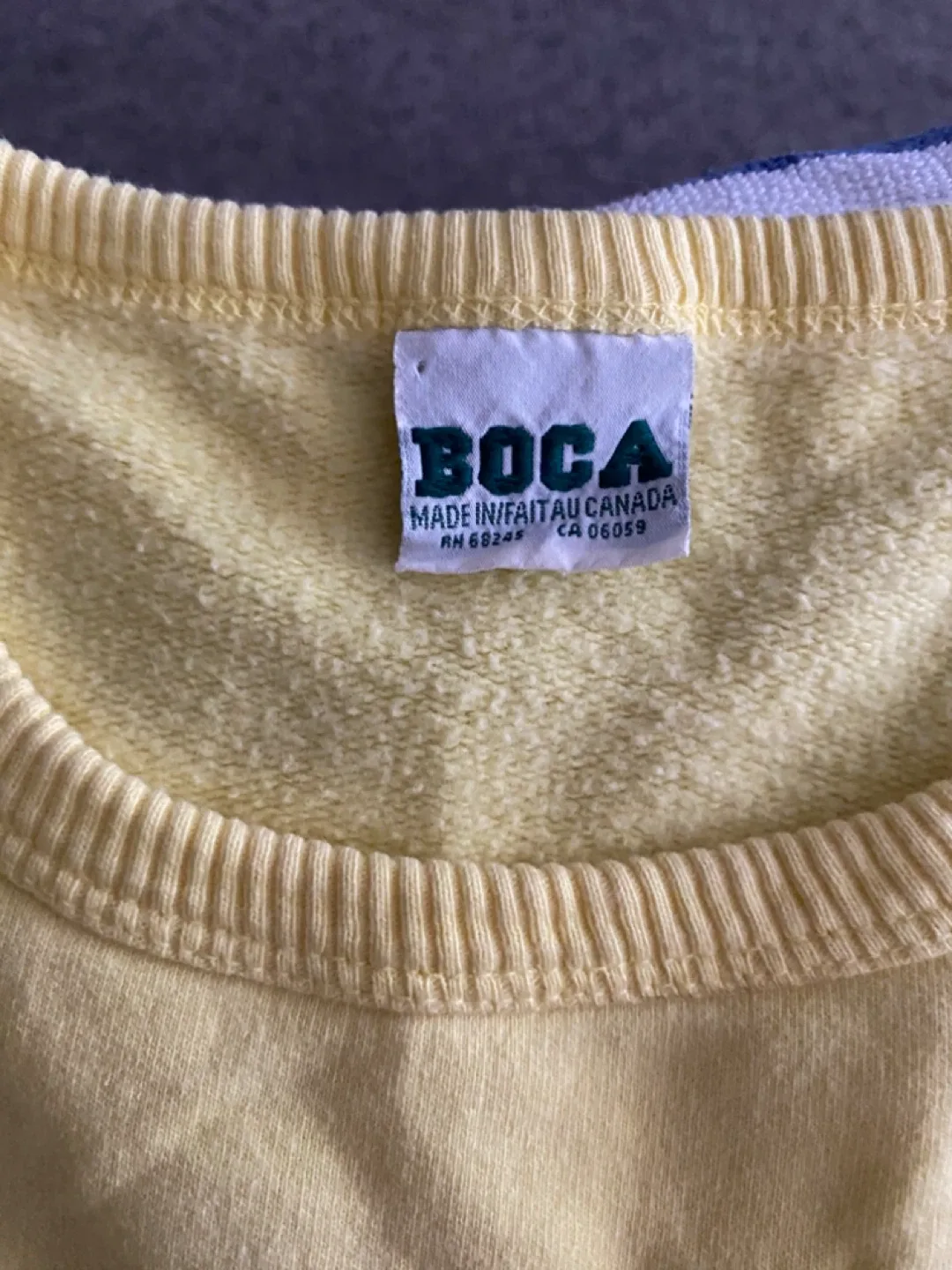 Boca Authentic Yellow Crewneck Sweater image indicator(3)