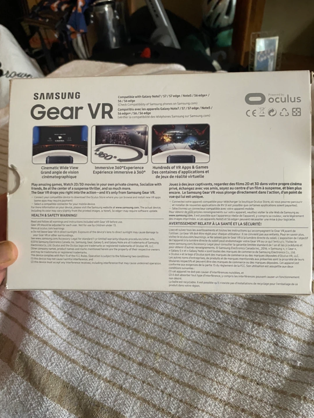 Samsung Gear VR Headset - SM-R323NBKAXAC - photo 5