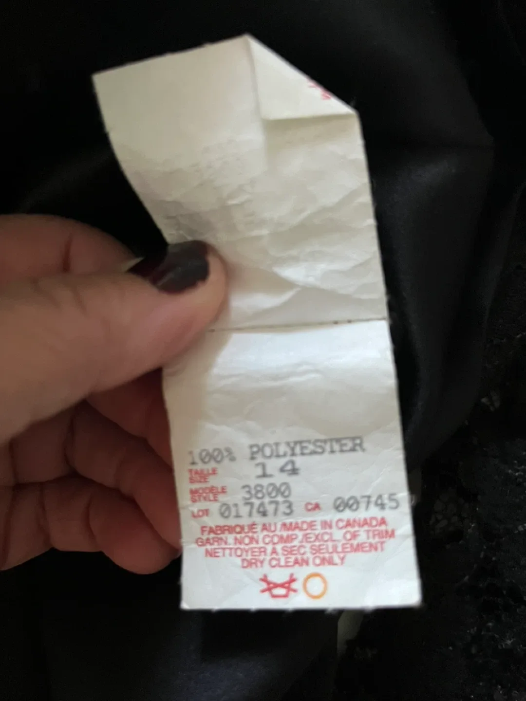 Lace Skirt Suit - Size 14 image indicator(3)