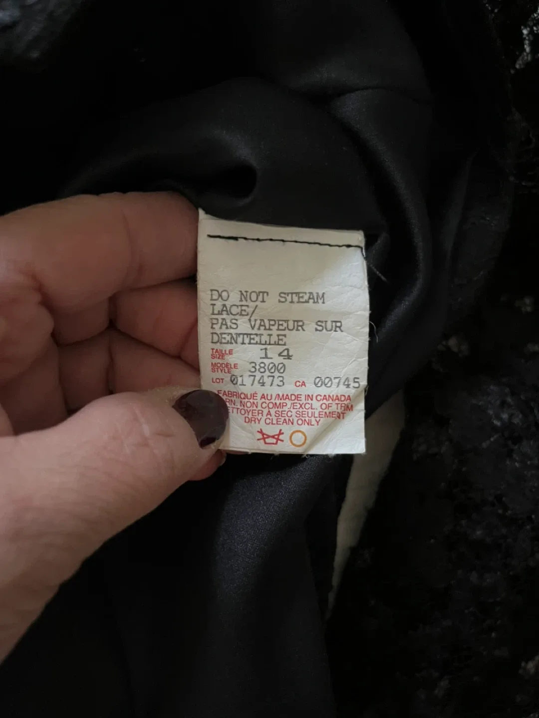 Lace Skirt Suit - Size 14 image indicator(2)