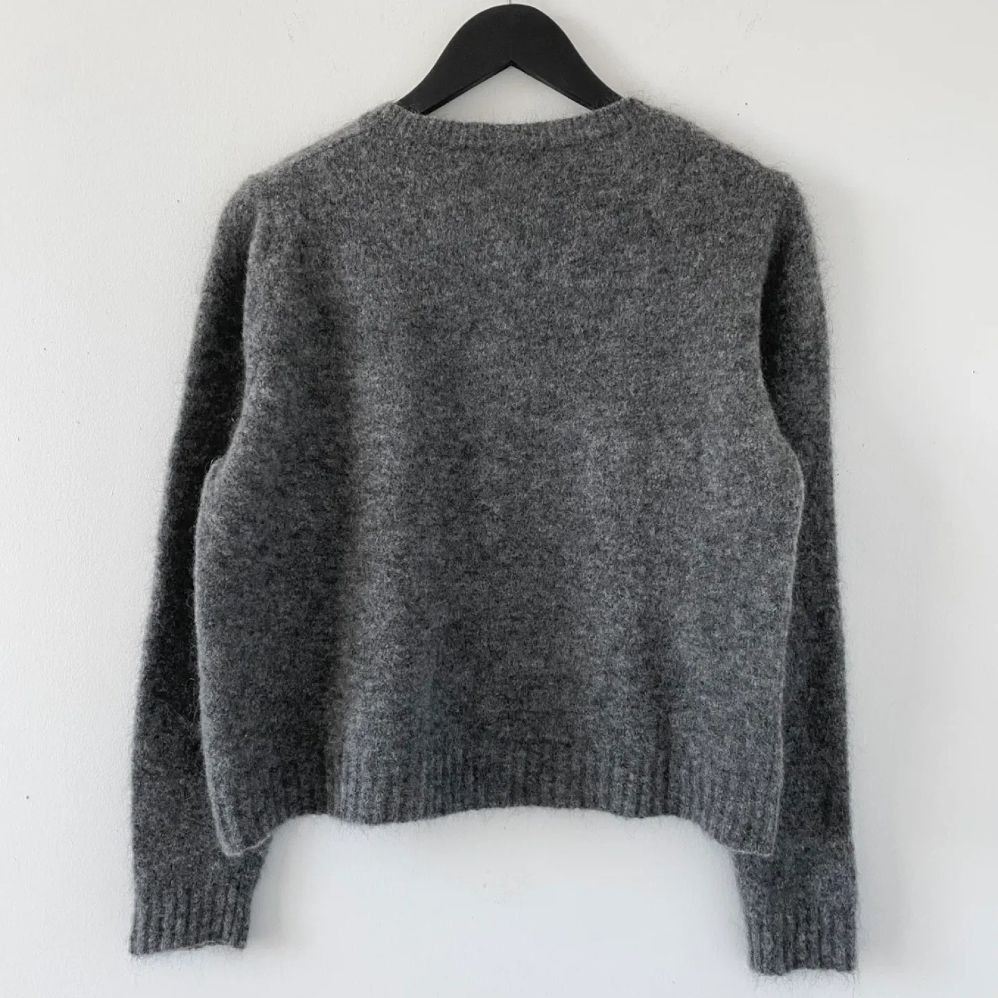 Eileen Fisher Mohair Plush Mélange Crew Neck Cardigan image indicator(2)