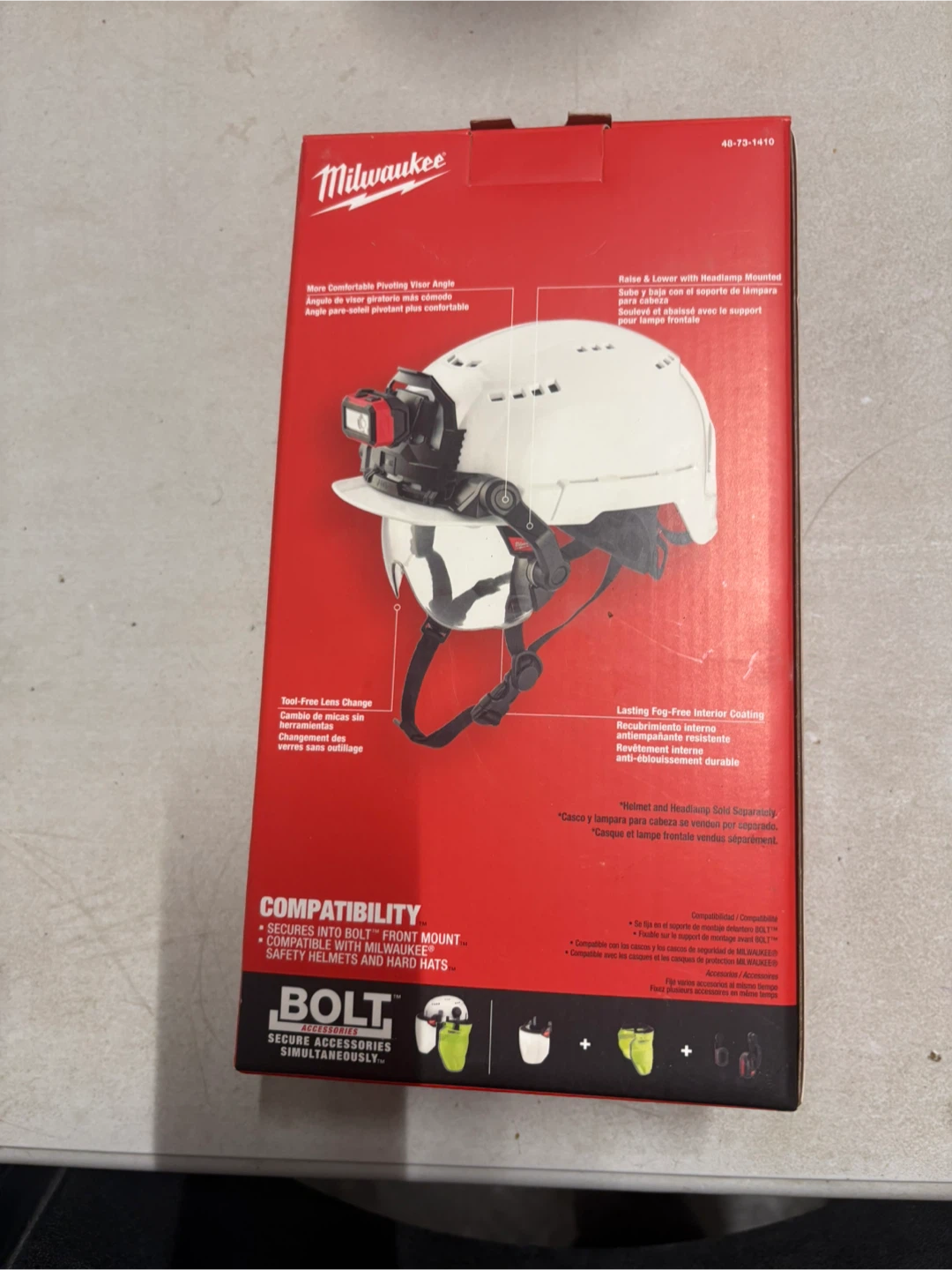 Milwaukee BOLT Clear Eye Visor - photo 3