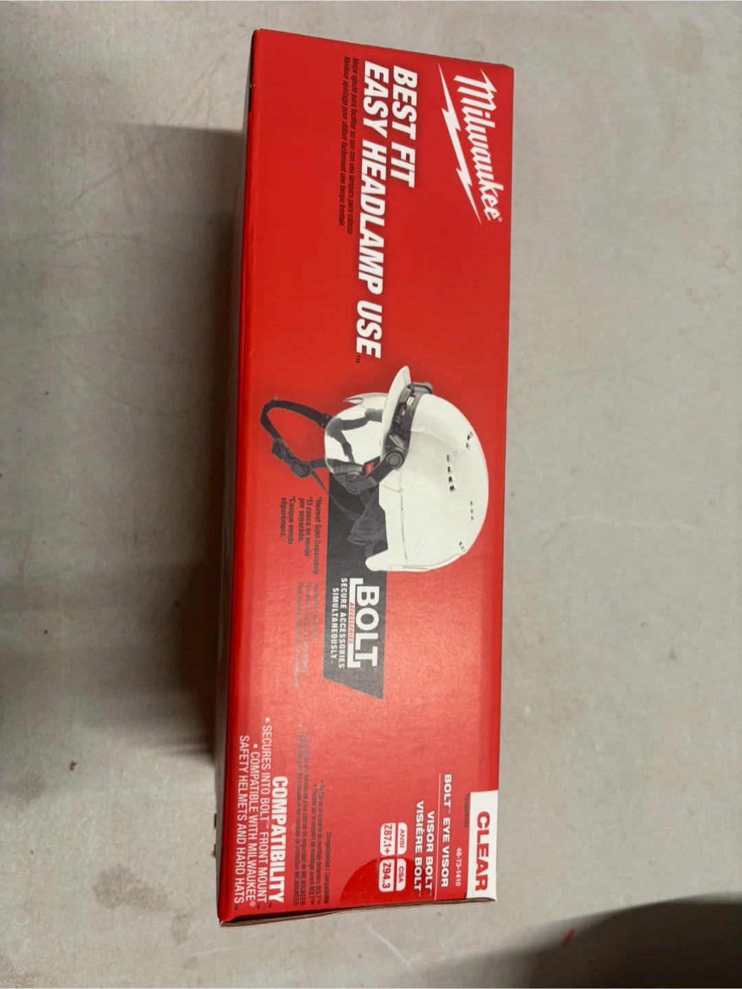 Milwaukee BOLT Clear Eye Visor - photo 2