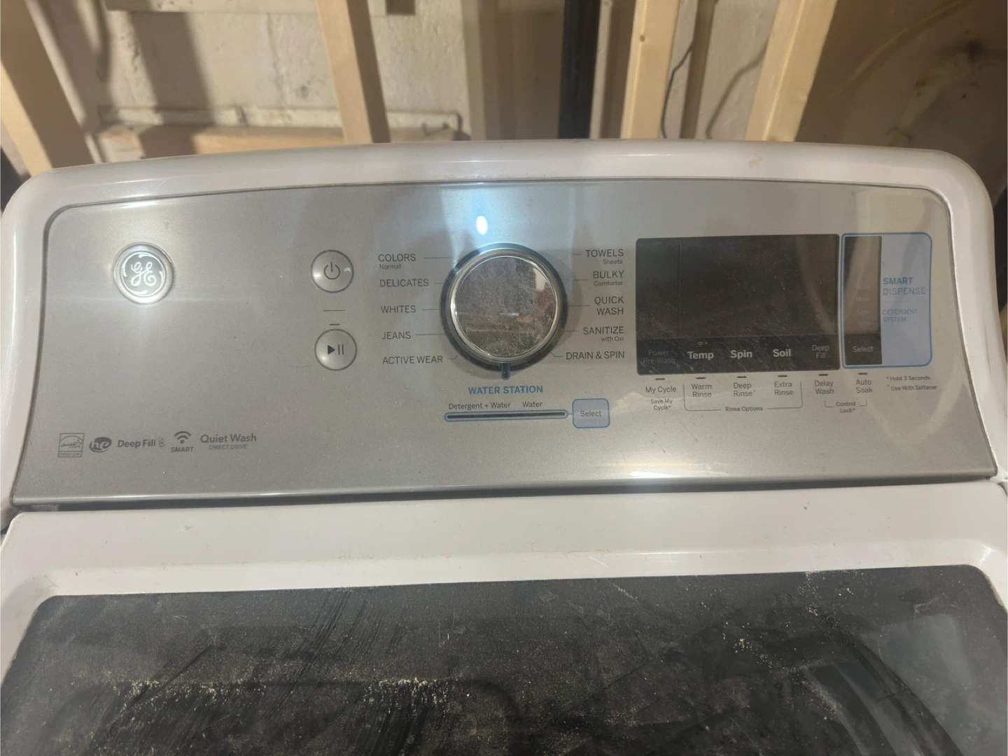 GE Top Load Washing Machine - photo 2
