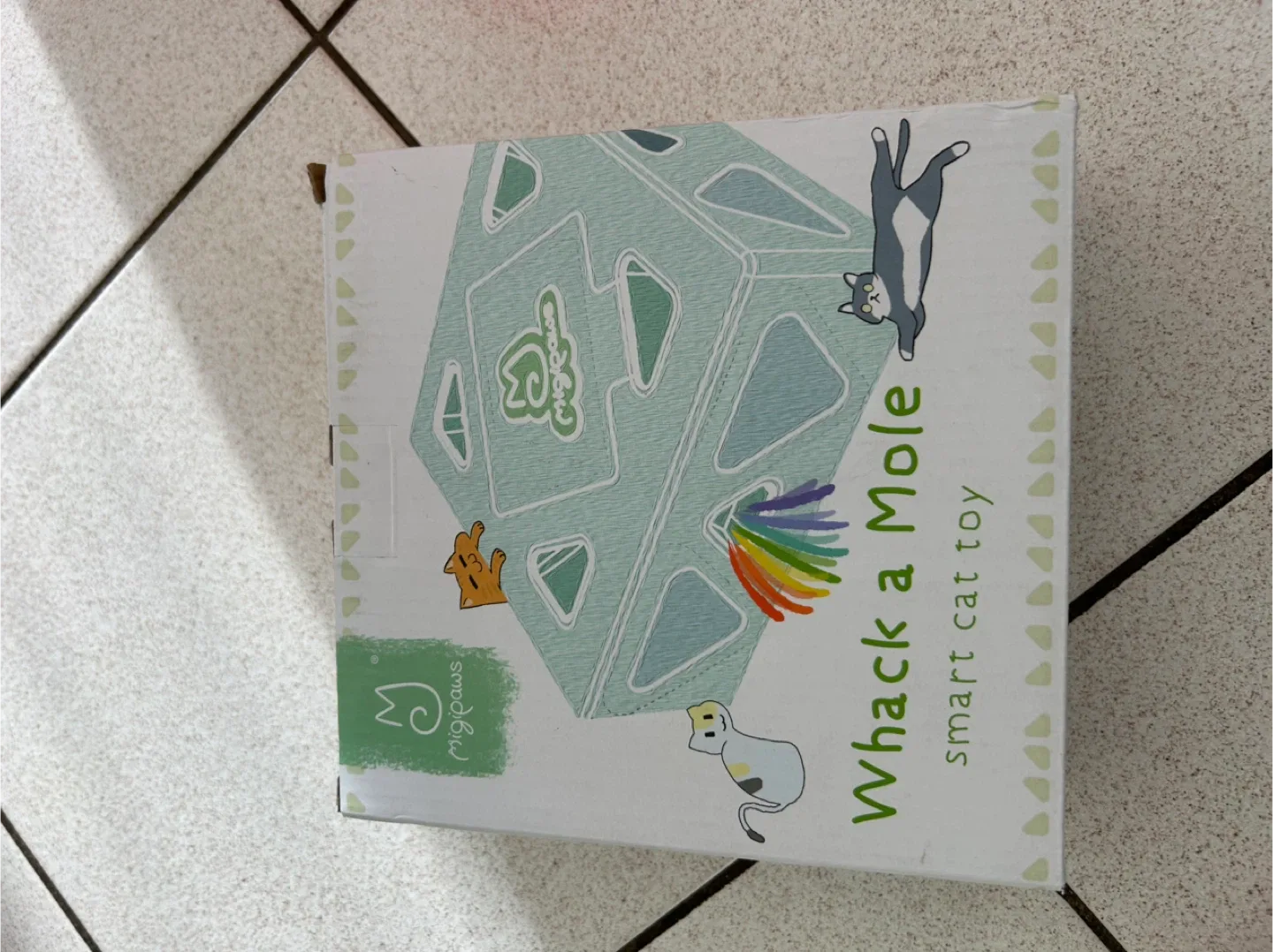 BNIB Migipaws Interactive Cat Toy - Whack a Mole image indicator(3)