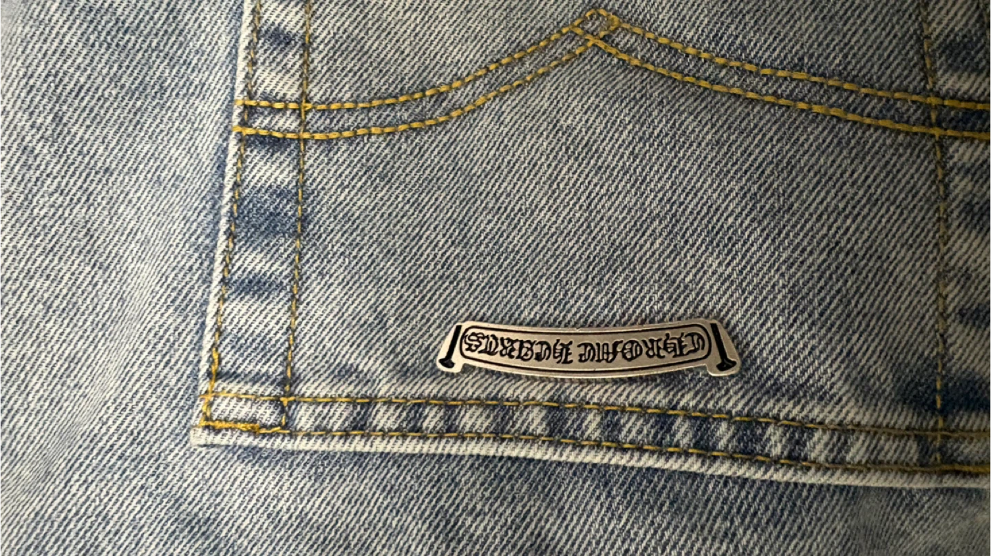 Chrome Hearts Denim Jeans - photo 3
