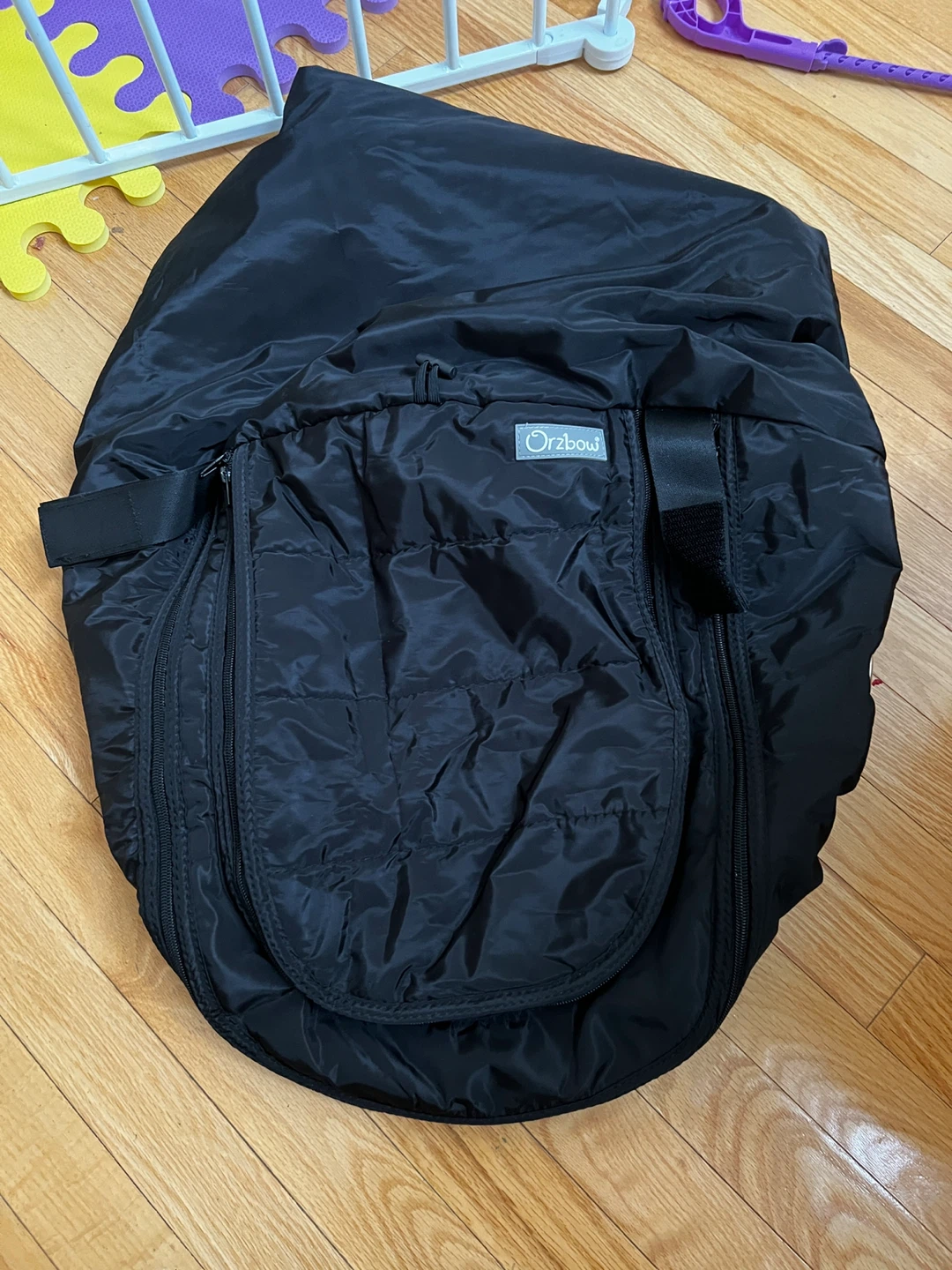 Orzbow Winter Baby Car Seat Cover - Black
