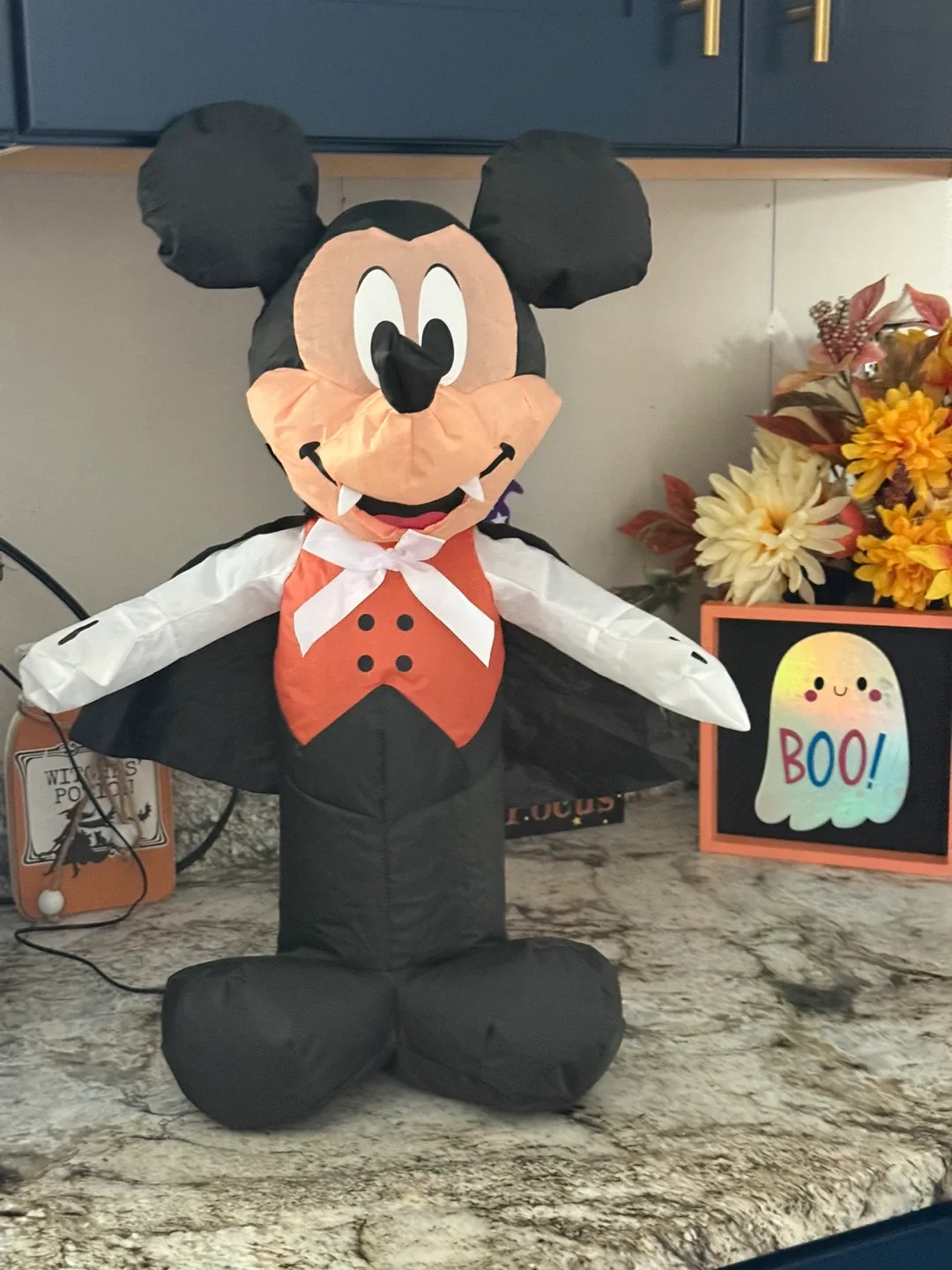 Disney Mickey Mouse Vampire Halloween Inflatable