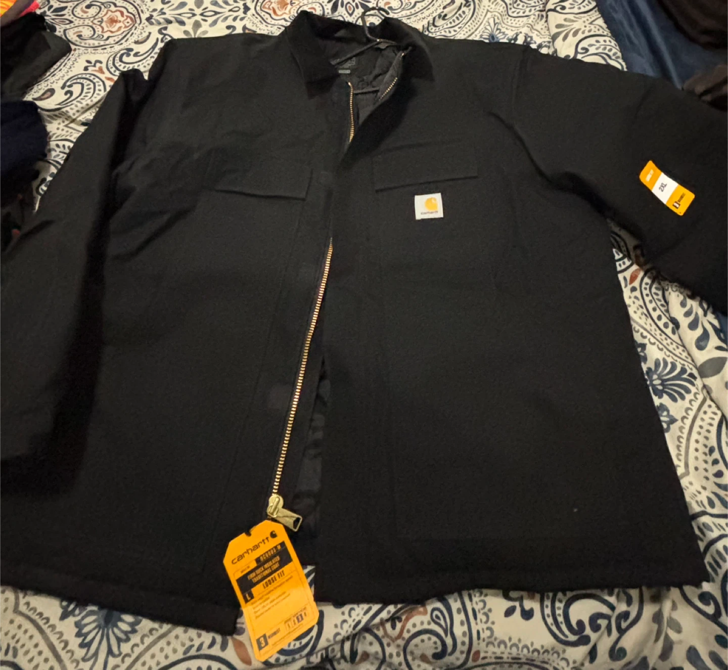 Carhartt J140BLK Active Jacket - 2XL