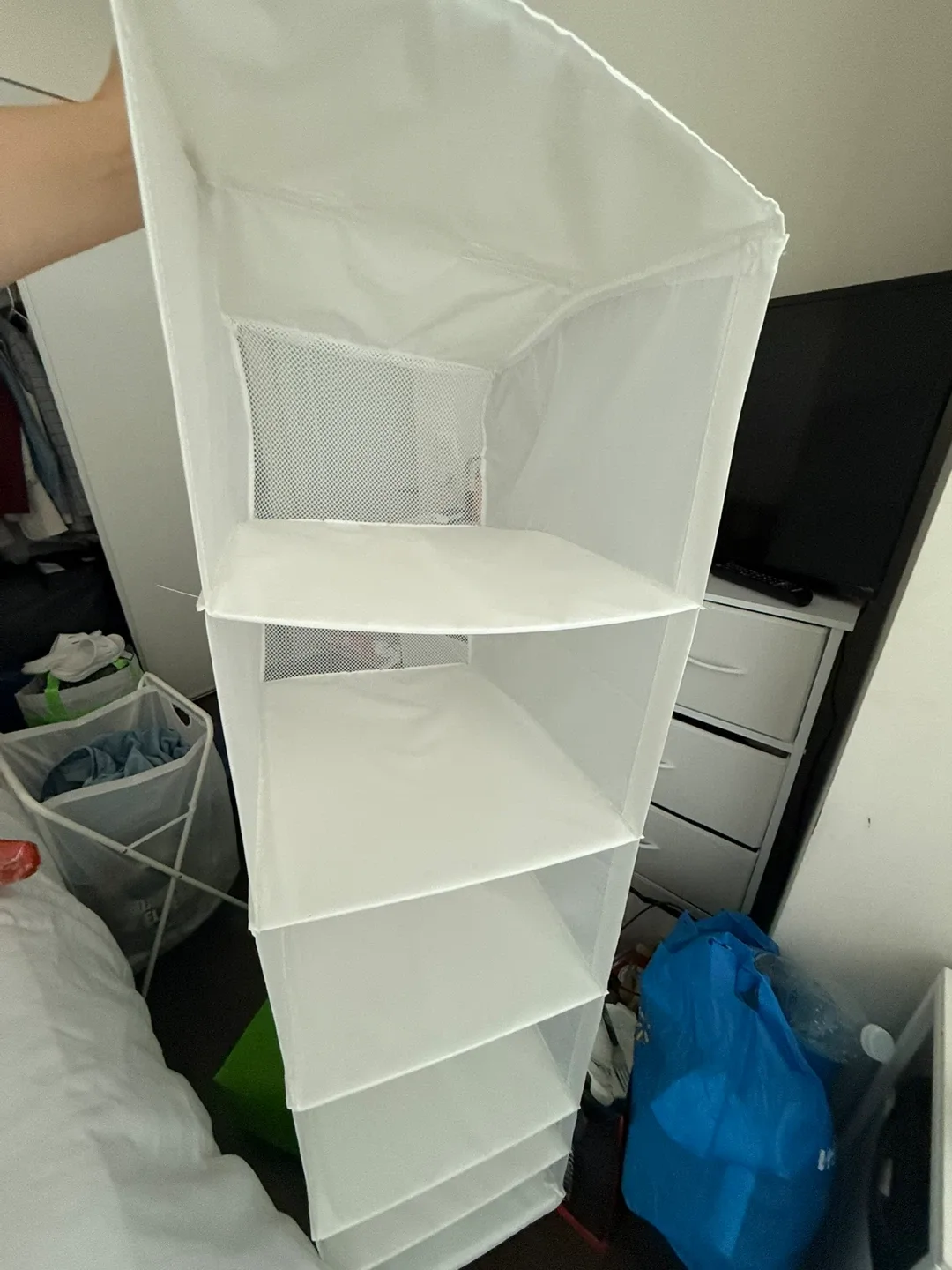 Moving out sale: IKEA Hanging Closet Organizer 6 drawers image indicator(4)