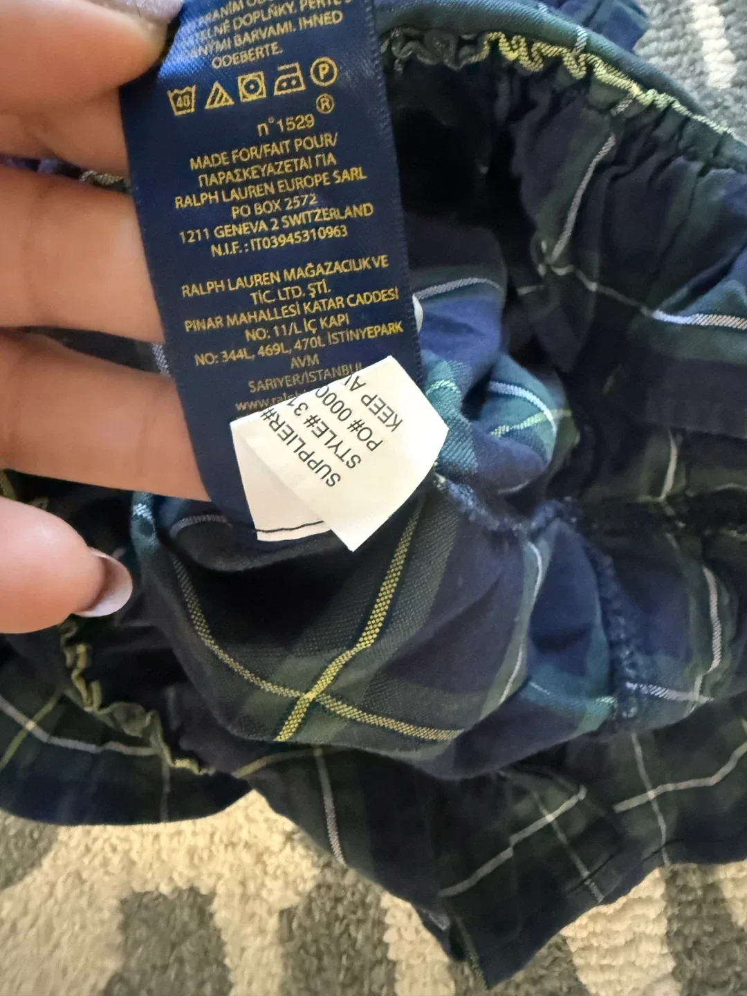 Ralph Lauren Plaid Dress - Size 2T image indicator(4)