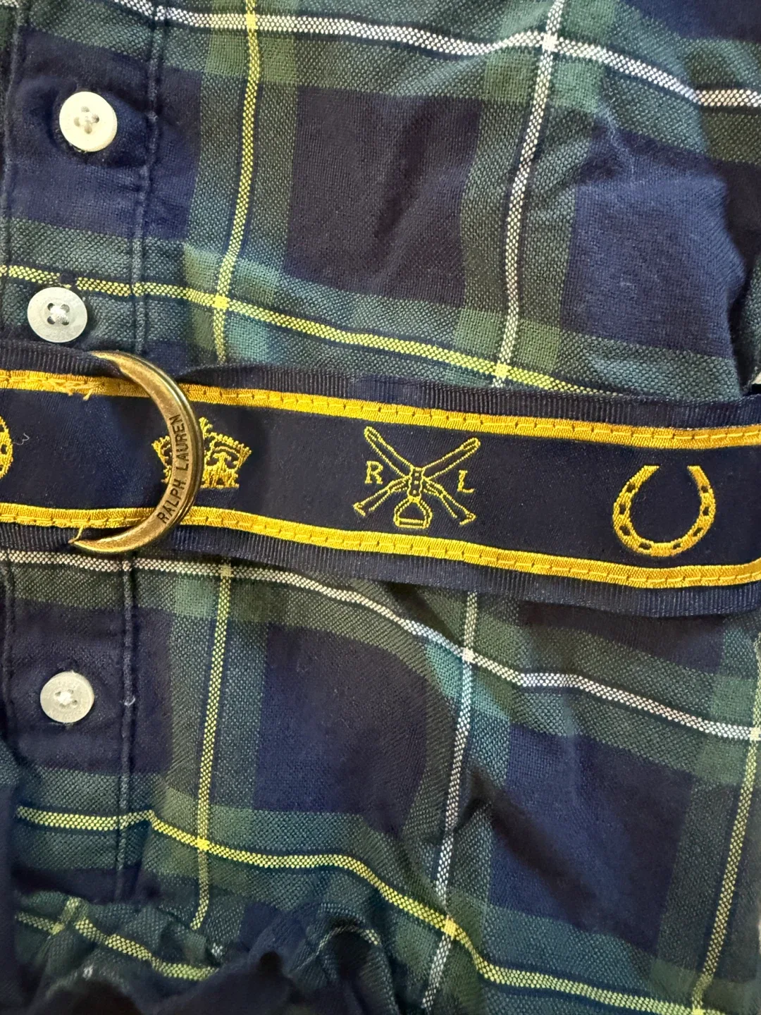 Ralph Lauren Plaid Dress - Size 2T image indicator(5)