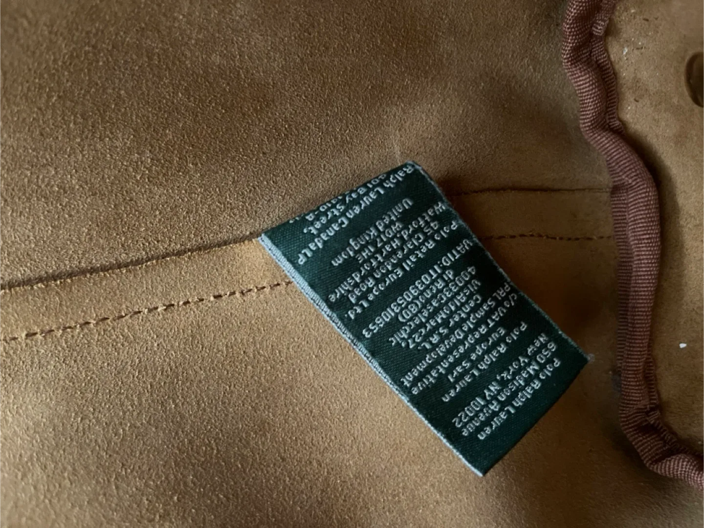 Ralph Lauren Brown Leather Tote Bag image indicator(4)