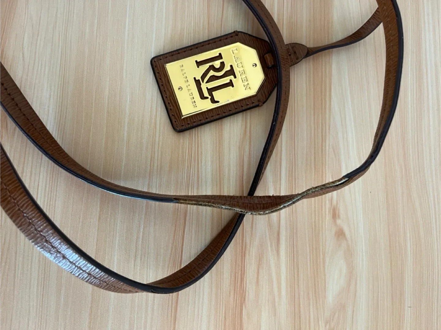 Ralph Lauren Brown Leather Tote Bag image indicator(7)