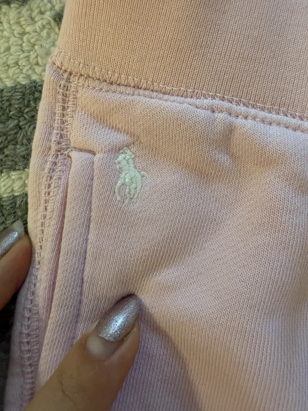 Polo Ralph Lauren 3/3T Pink Joggers image indicator(3)