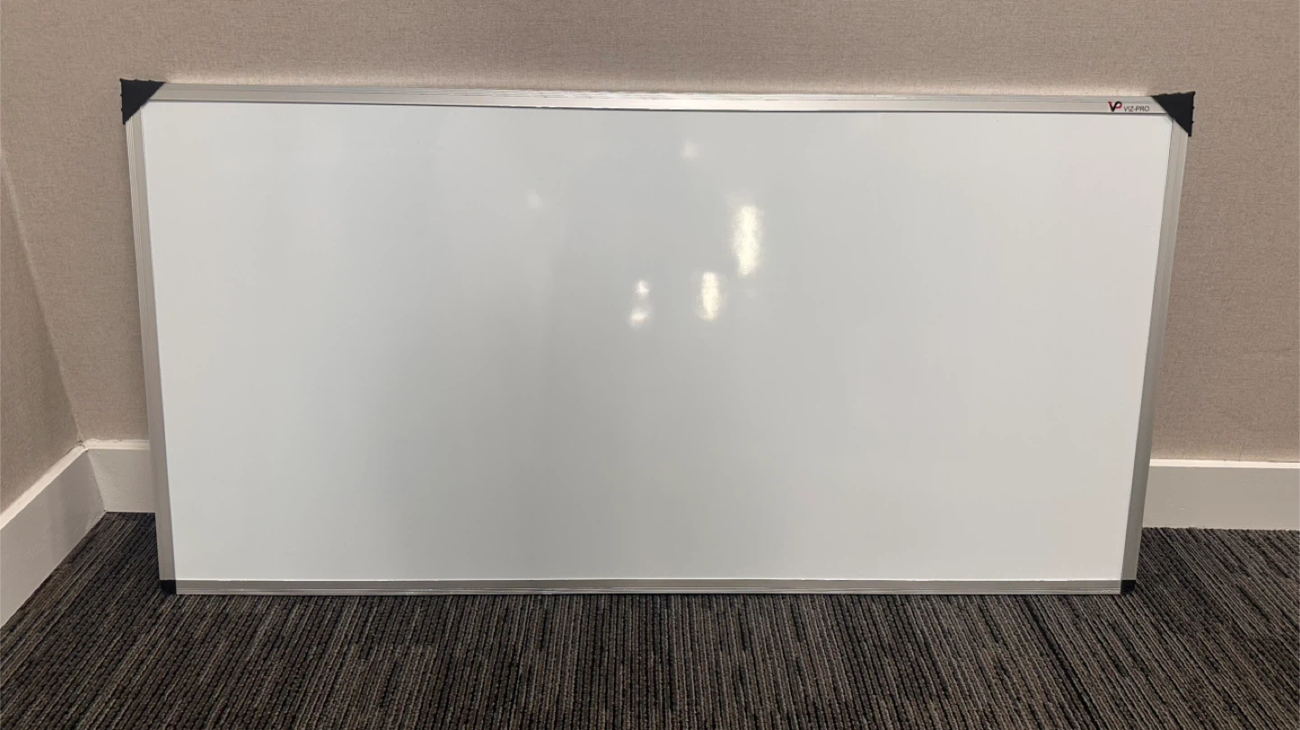 VIZ-PRO Magnetic Dry Erase Whiteboard