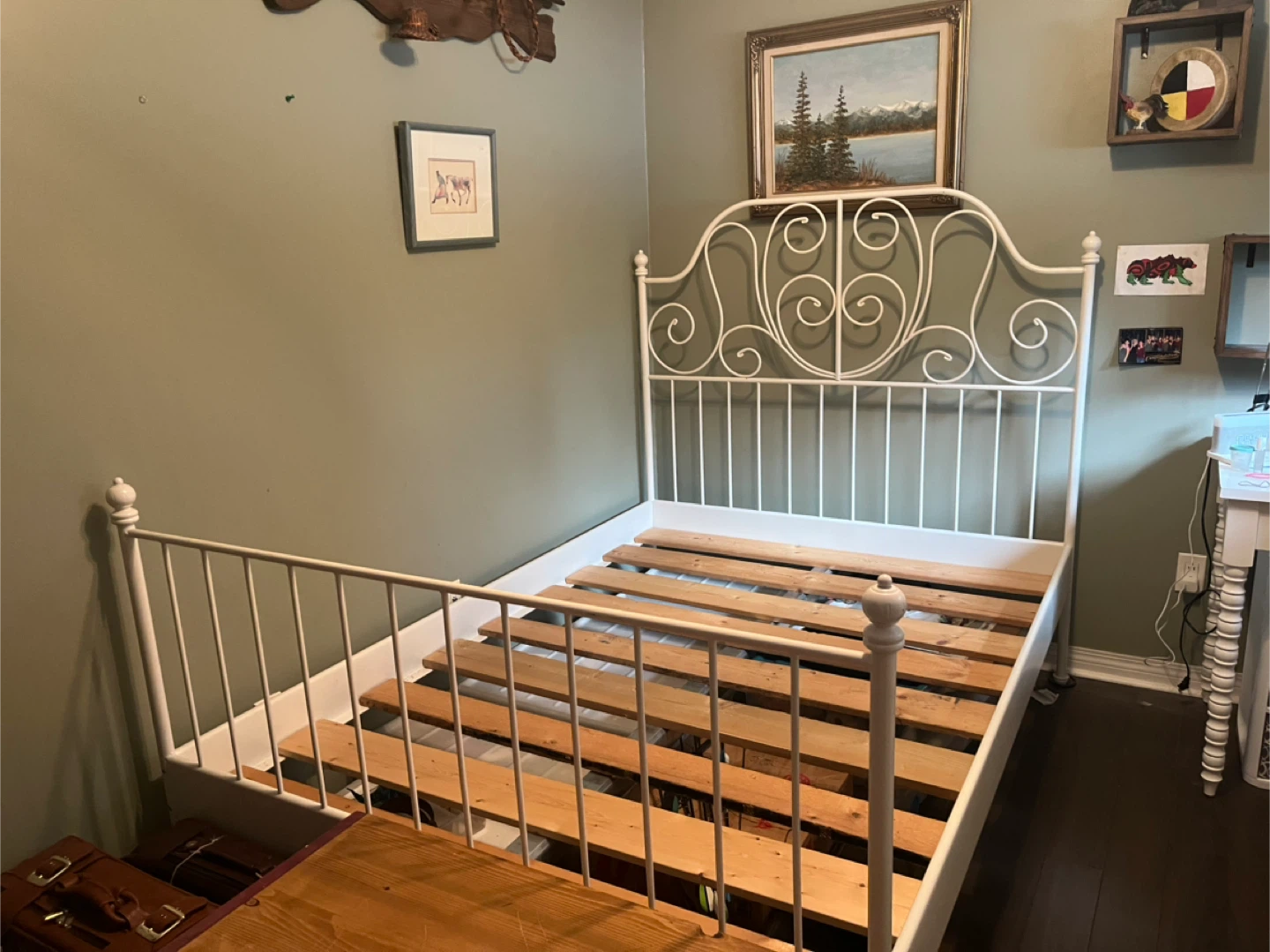 IKEA Leirvik bed frame- double Size - photo 2