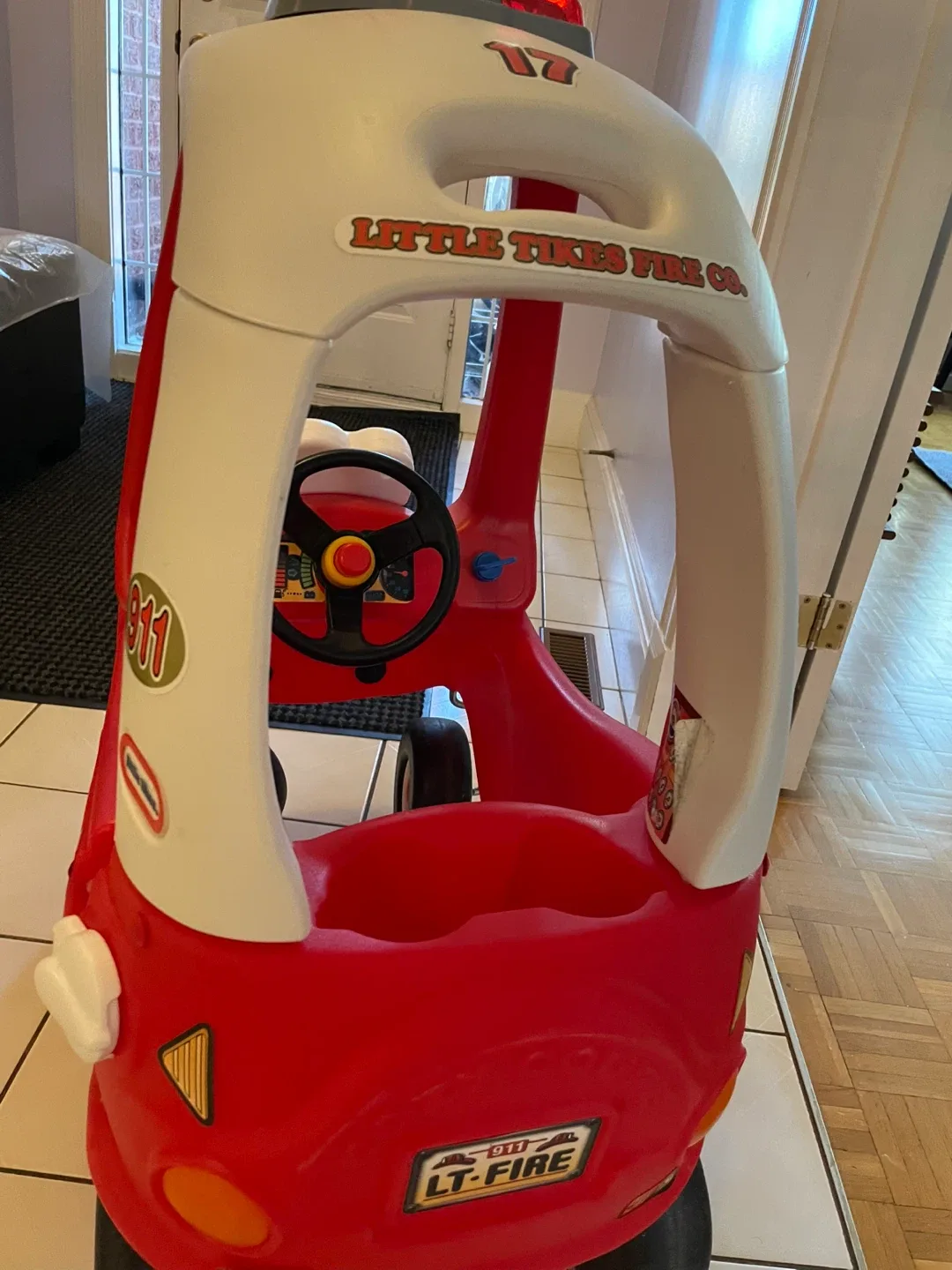 Little Tikes Fire Co. Cozy Coupe Car image indicator(2)