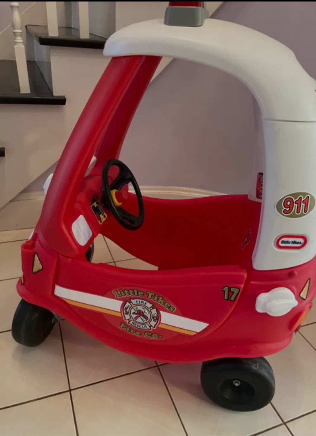 Little Tikes Fire Co. Cozy Coupe Car image indicator(3)