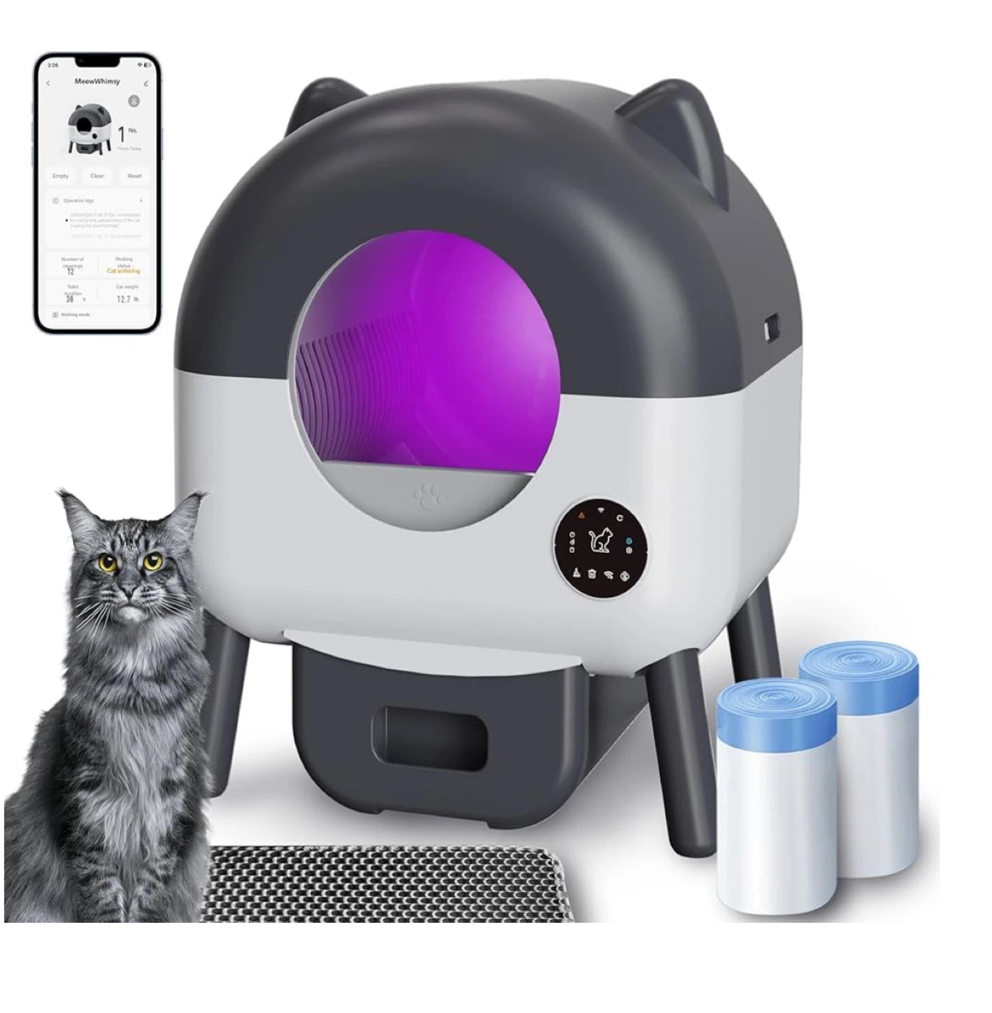 New MEOWANT Automatic Cat Litter Box