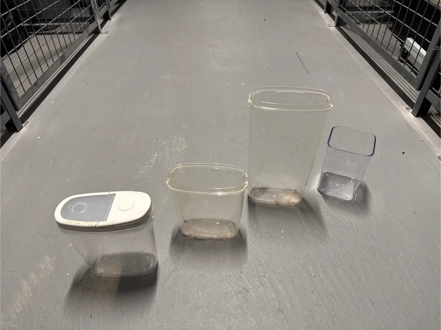Assorted Clear Food Storage Containers - Set of 4 thumbnail