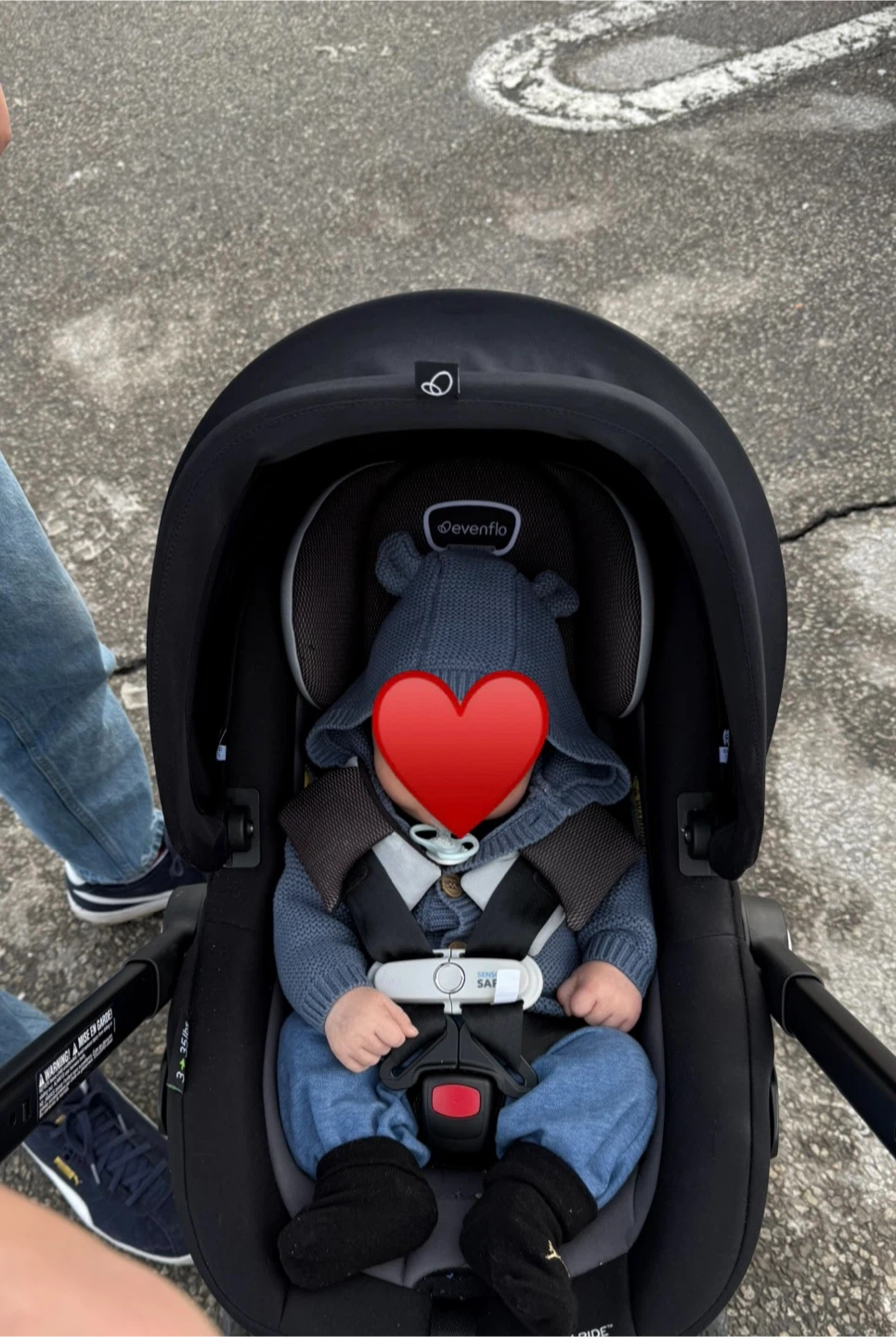 Evenflo Shyft DualRide Infant Car Seat & Stroller Combo - photo 2