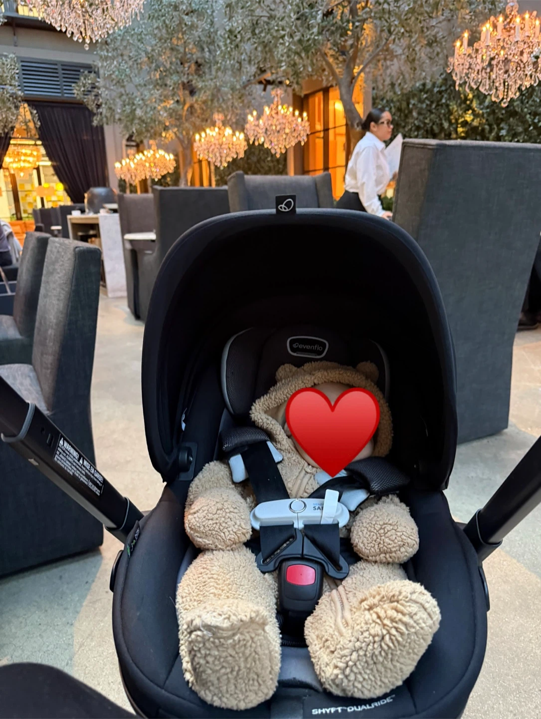 Evenflo Shyft DualRide Infant Car Seat & Stroller Combo