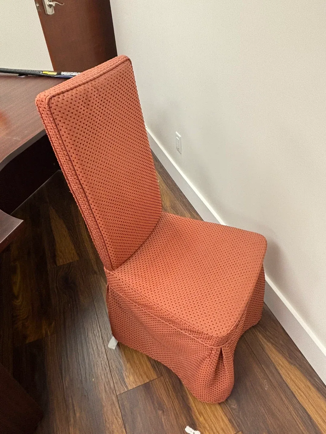 Upholstered Dining Chair - Terracotta Colour image indicator(2)